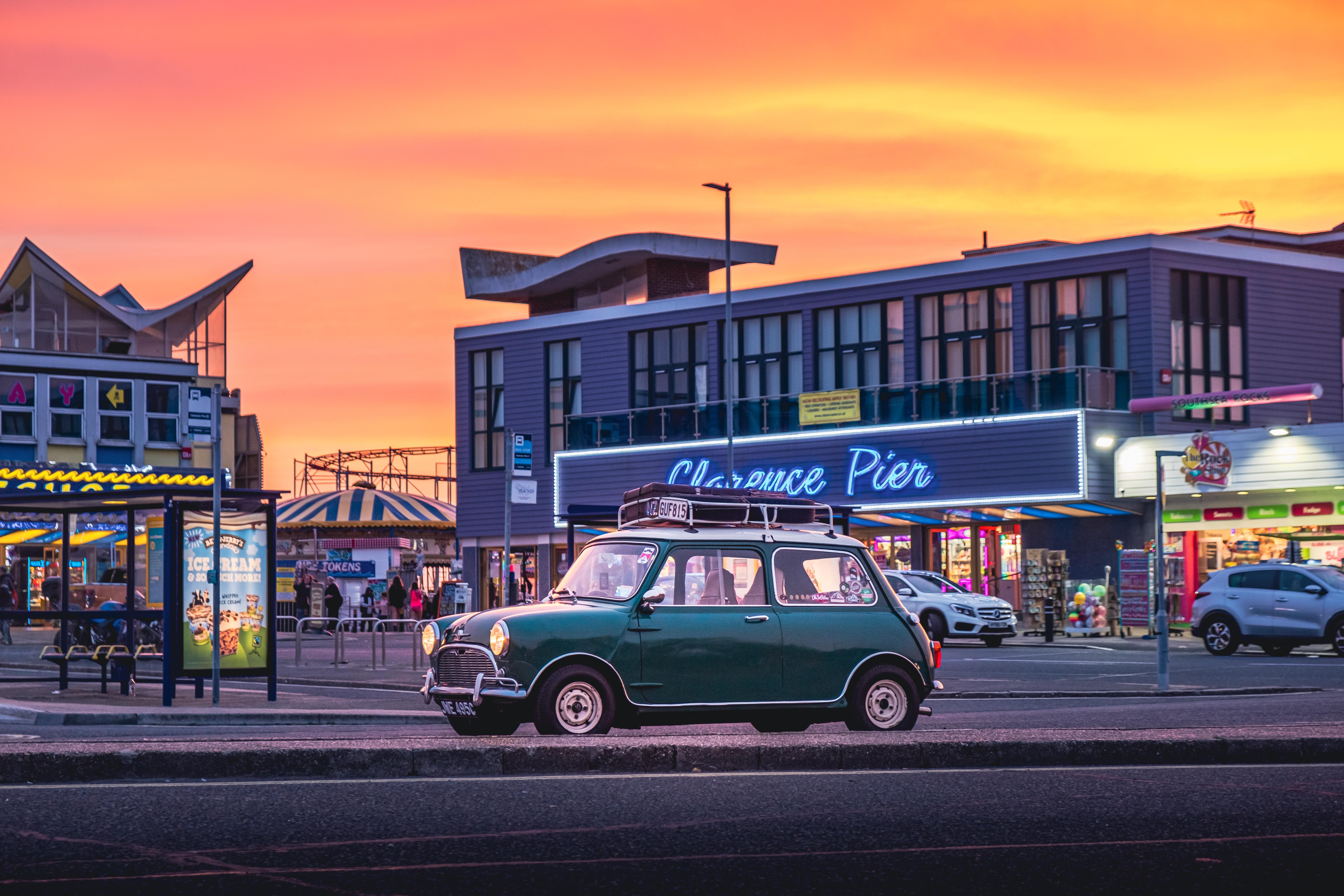 Took this photo of my car down at Clarence Pier a few weeks ago and