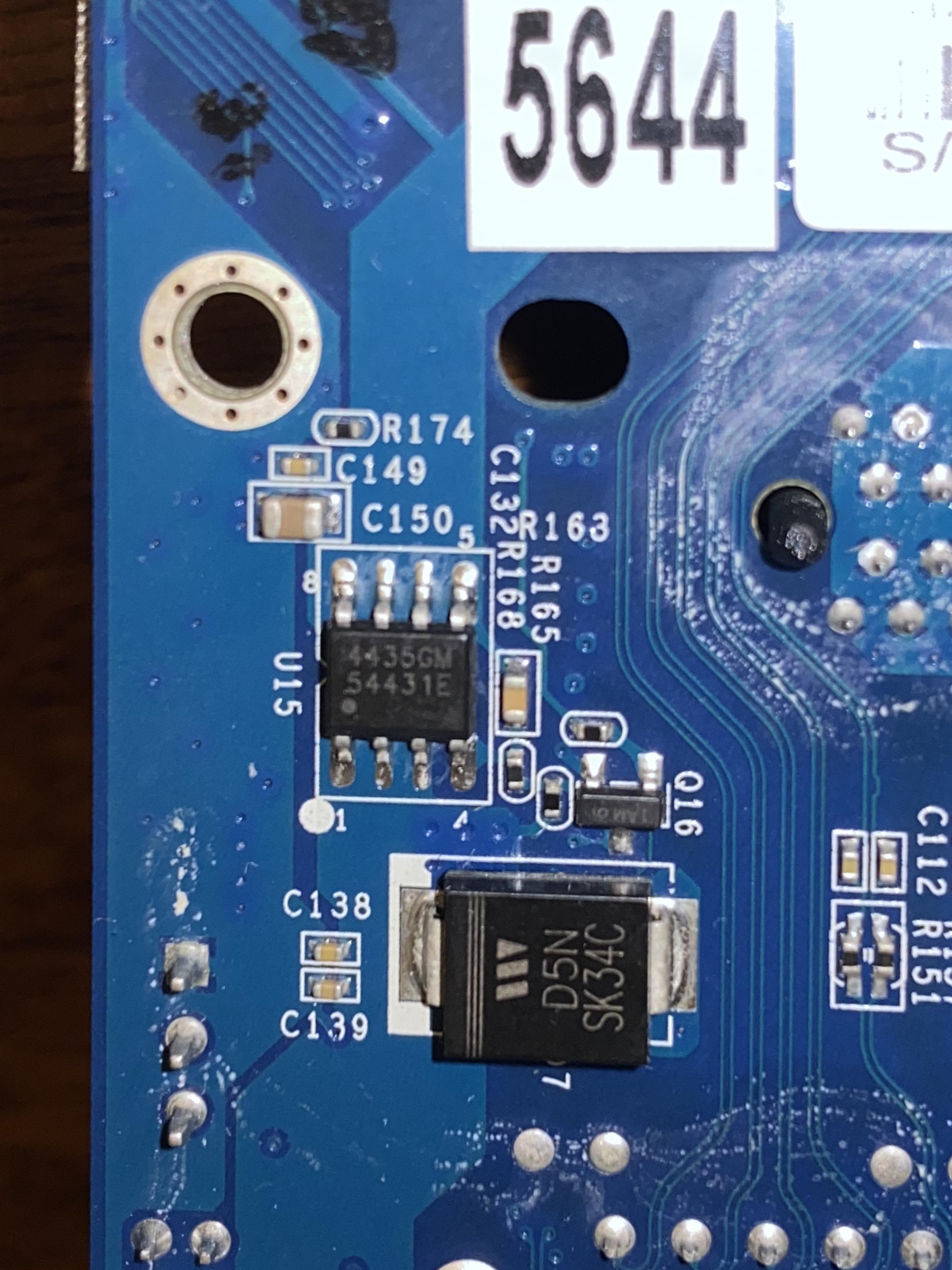 NAS Power Adapter Light Goes Off When Plugged In bad MOSFET? r/AskElectronics