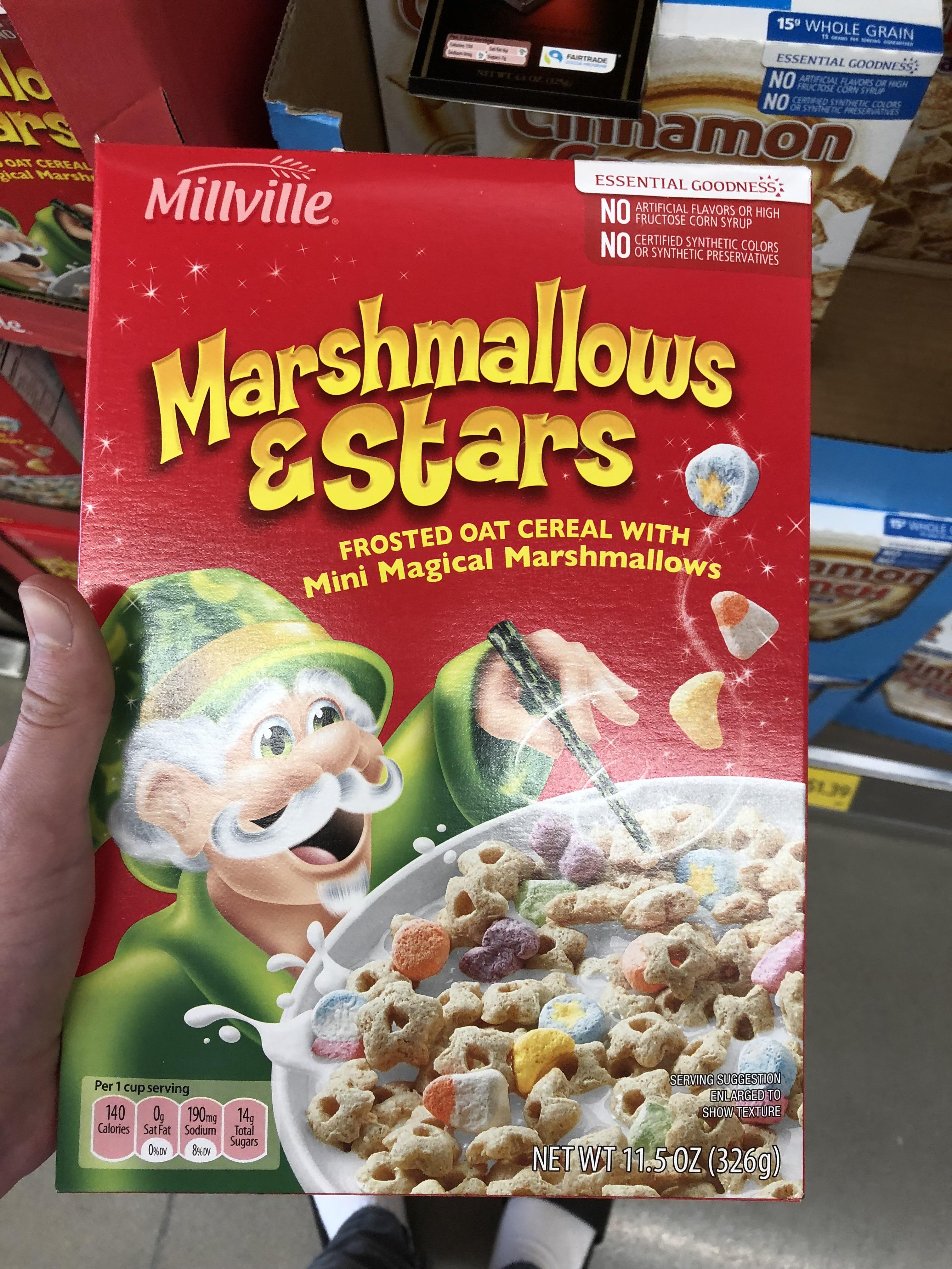 Marshmallows and stars r/crappyoffbrands