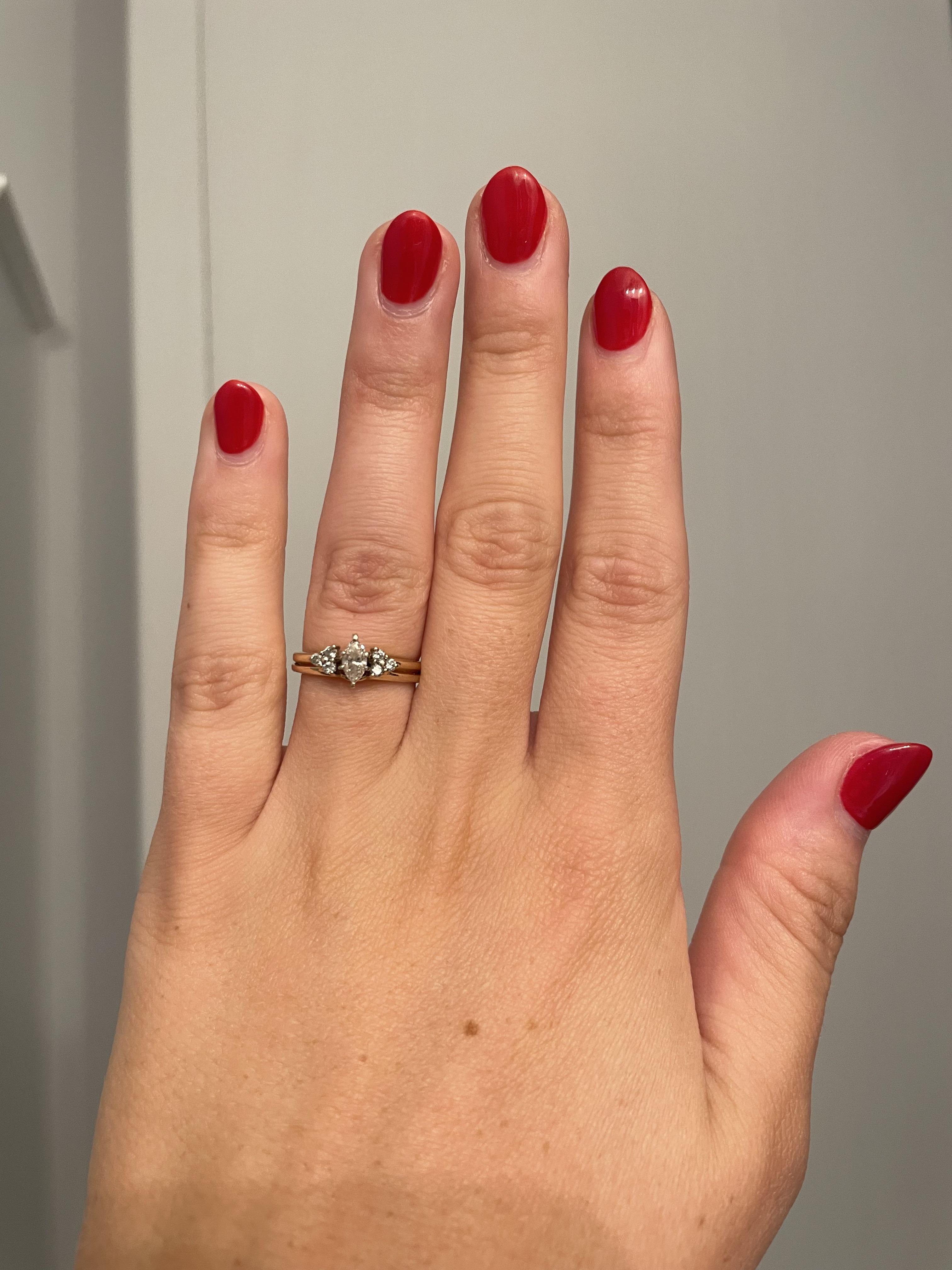 Almost of year of being married so I wanted to show off my rings! r/EngagementRings