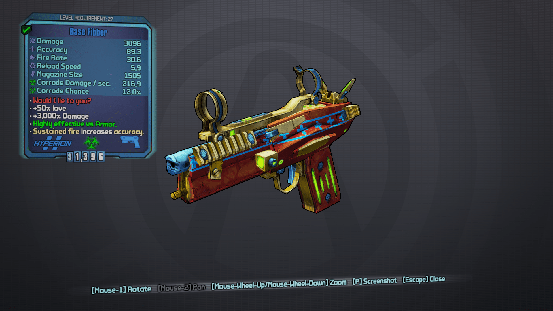Does anyone know how much damage the fibber actually does? ive been 1shotting bosses with the