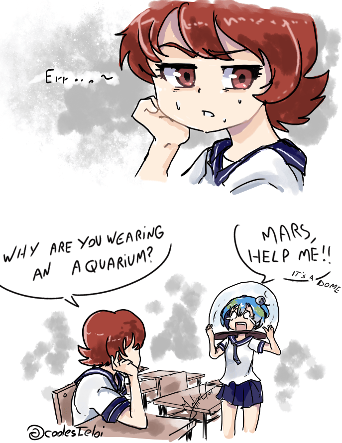 Earthchan is trapped Animemes
