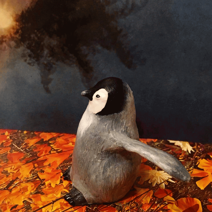 My First Polymer Clay sculpture. I am learning to use this new medium