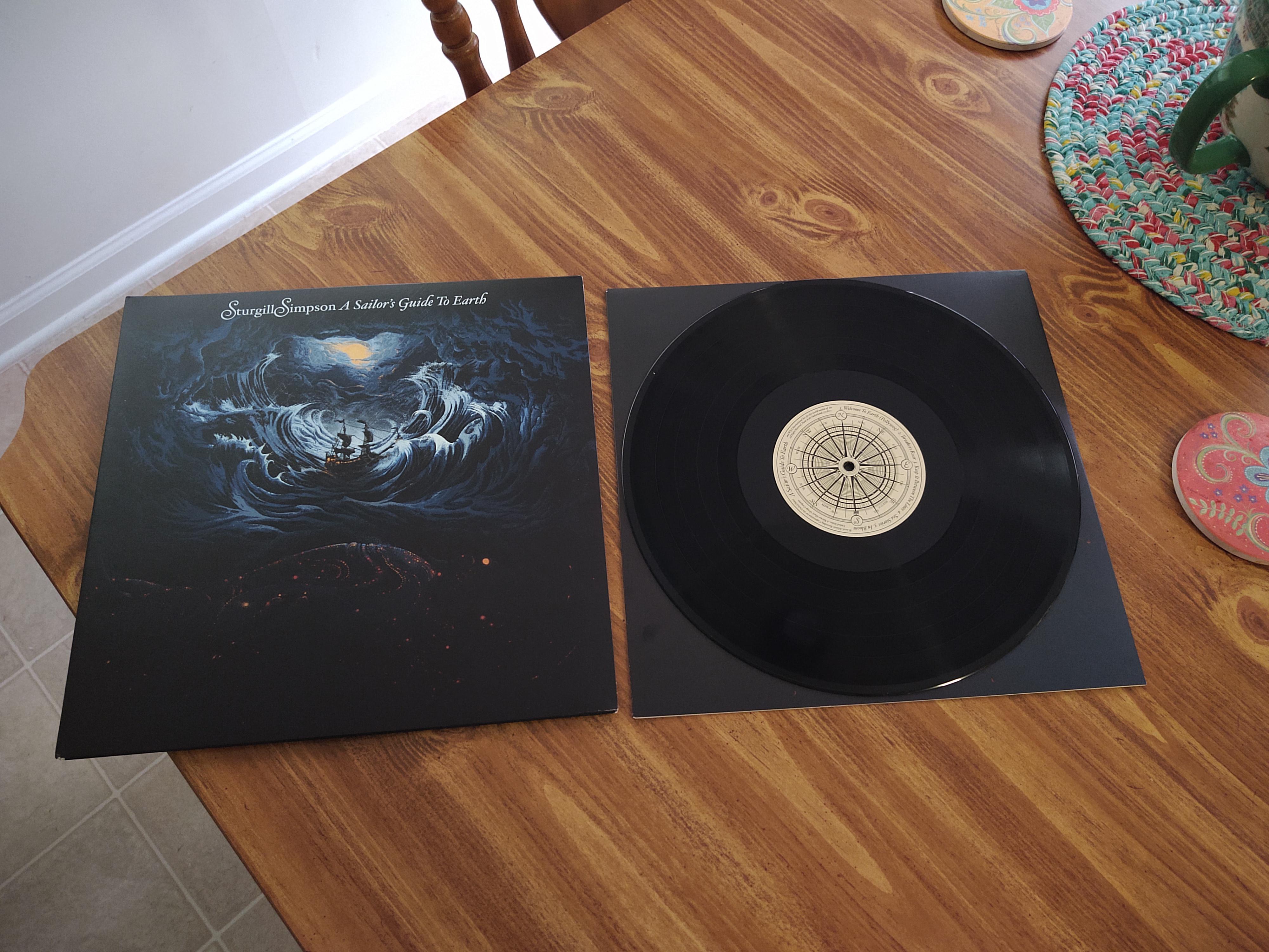 Picked this up today "A Sailor's Guide To Earth" by Sturgill Simpson