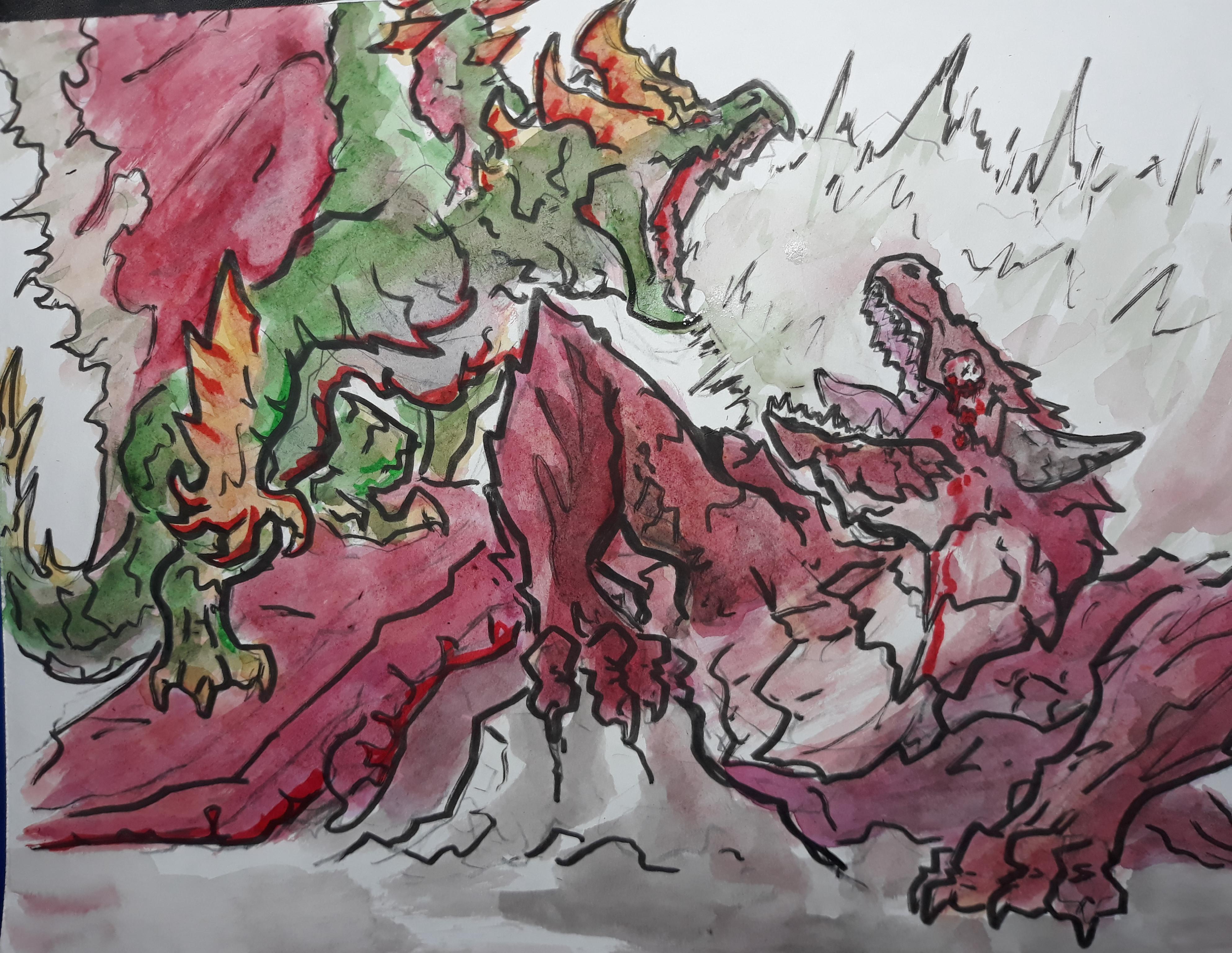 Guanzorumu popping a Safi's eardrums and eyes r/MonsterHunter