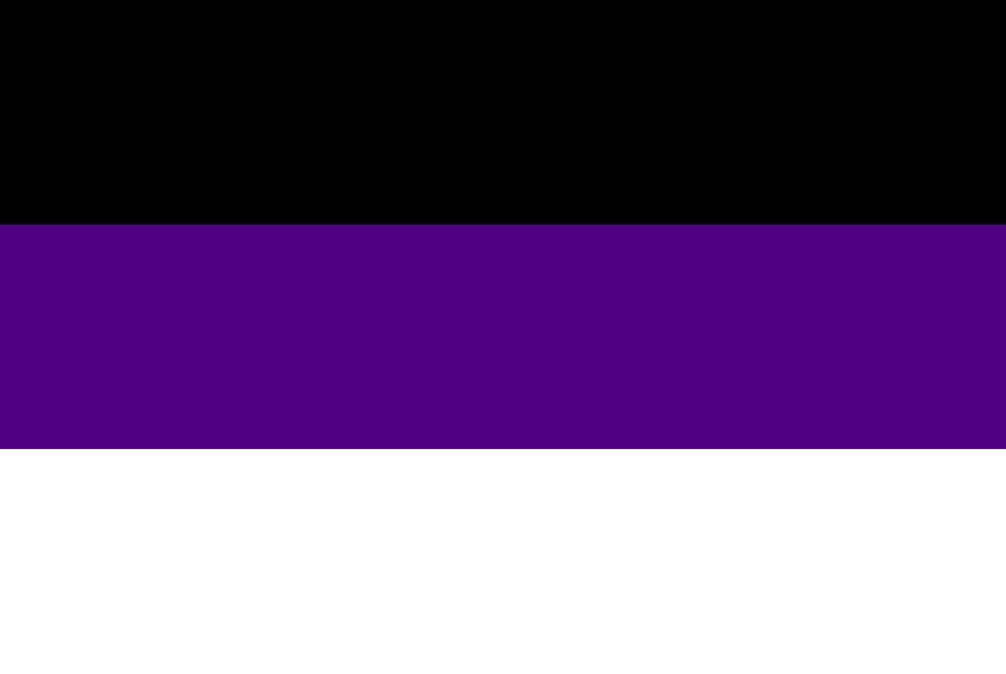 I designed a tricolour flag including the color purple for no reason