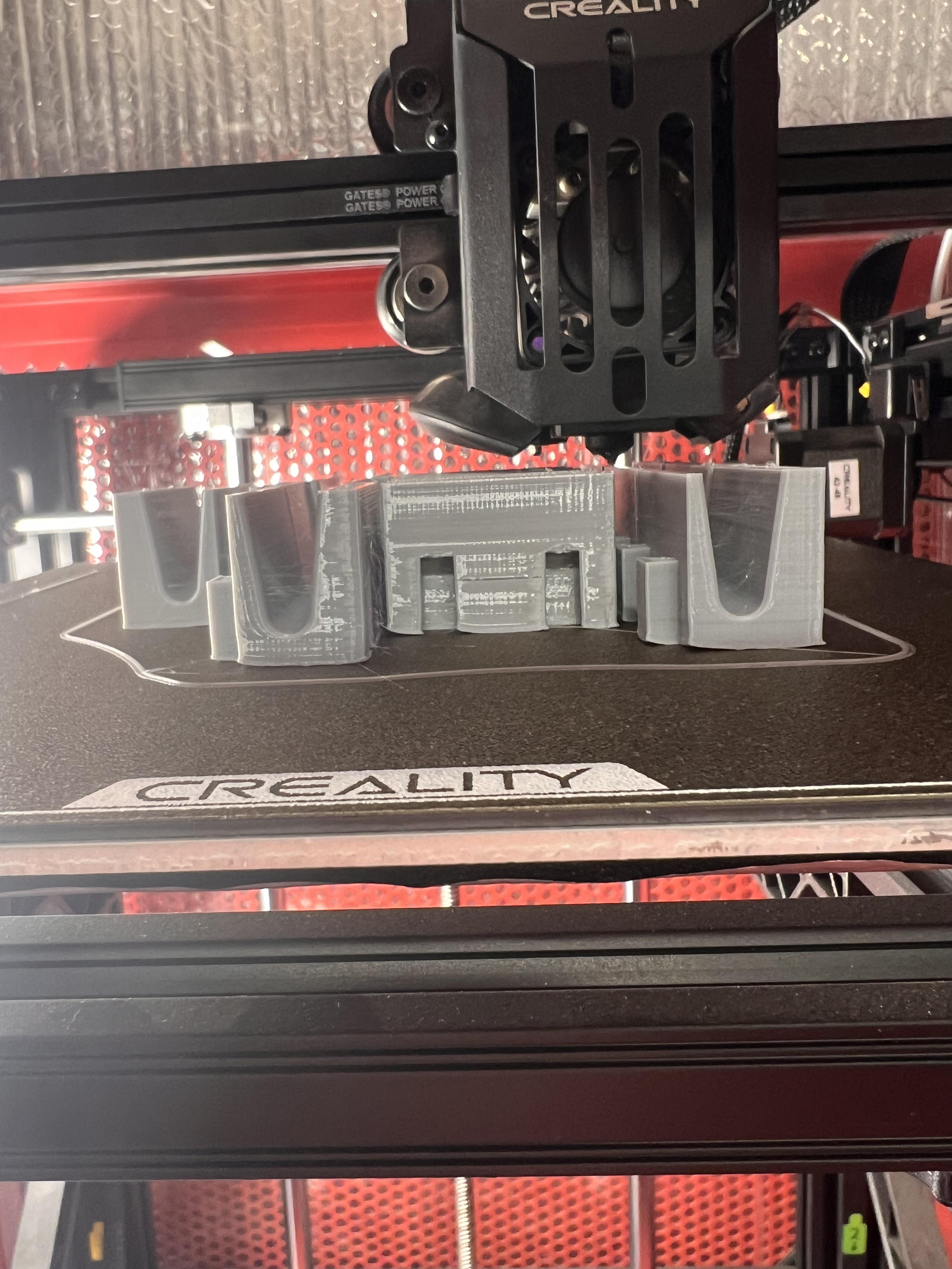 Printing with Overture PETG at 235C and 82C bed temp. Getting this bad