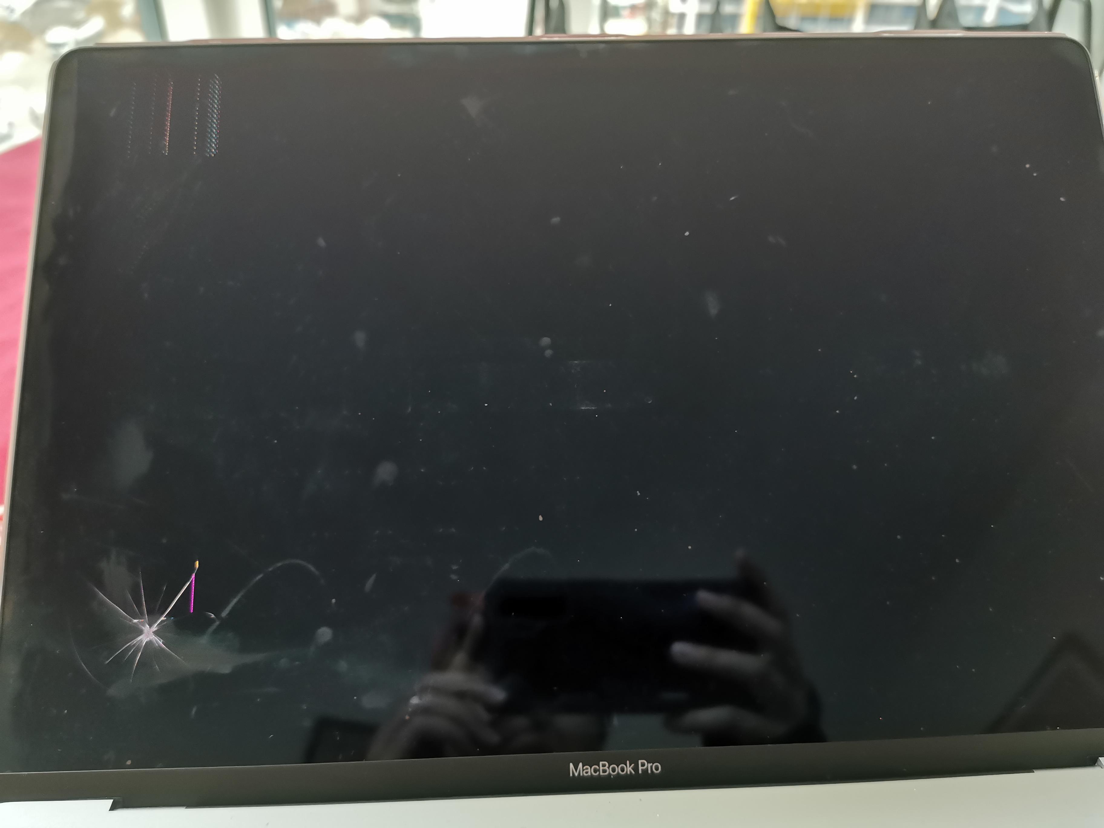 So. I woke up today. My internal macbook pro 16 inch screen is