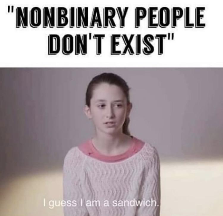This. Istg lmaooo NonBinary