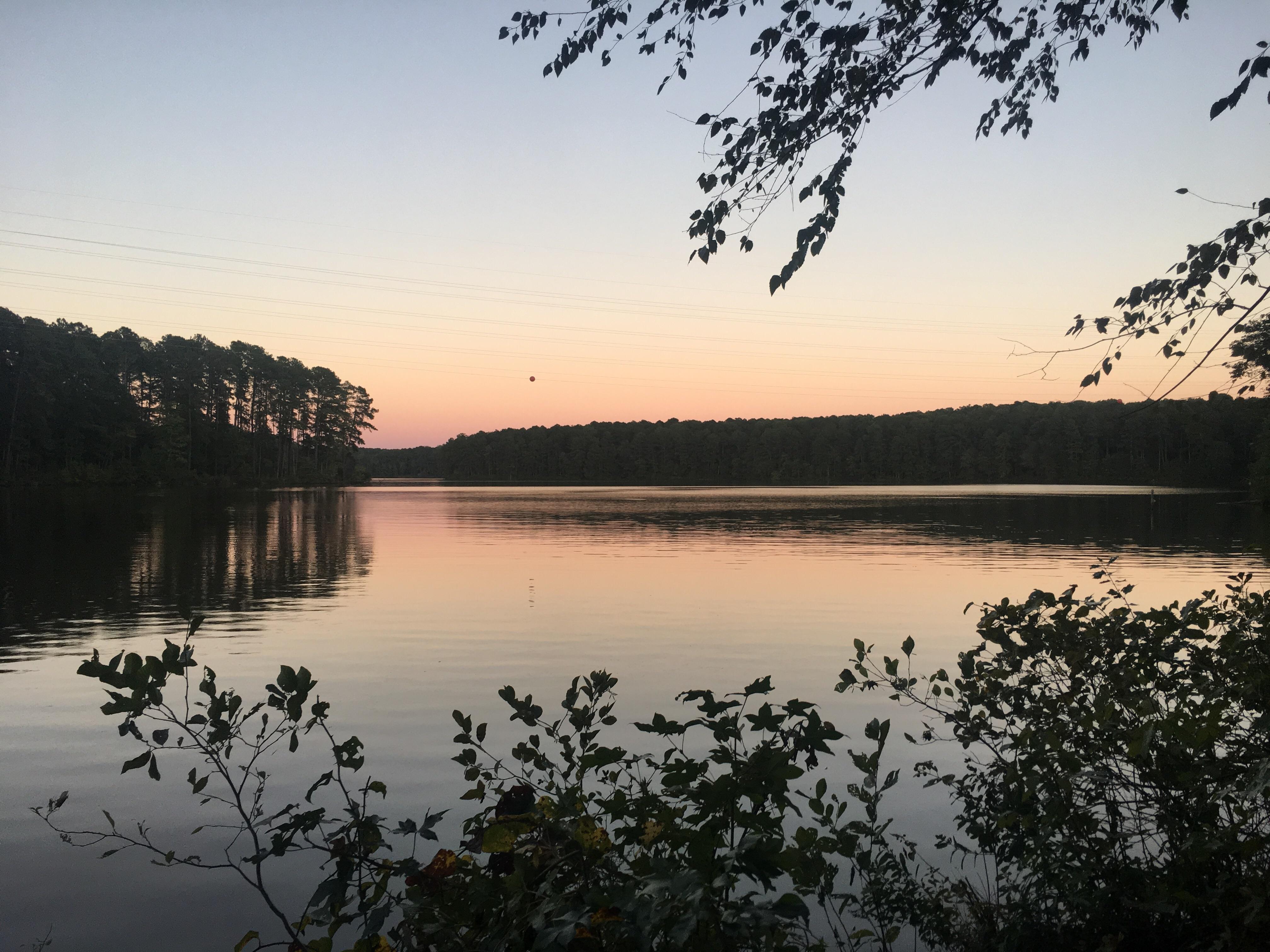 Fort Yargo state park in winder ga. Taken Monday at sunset on my phone.