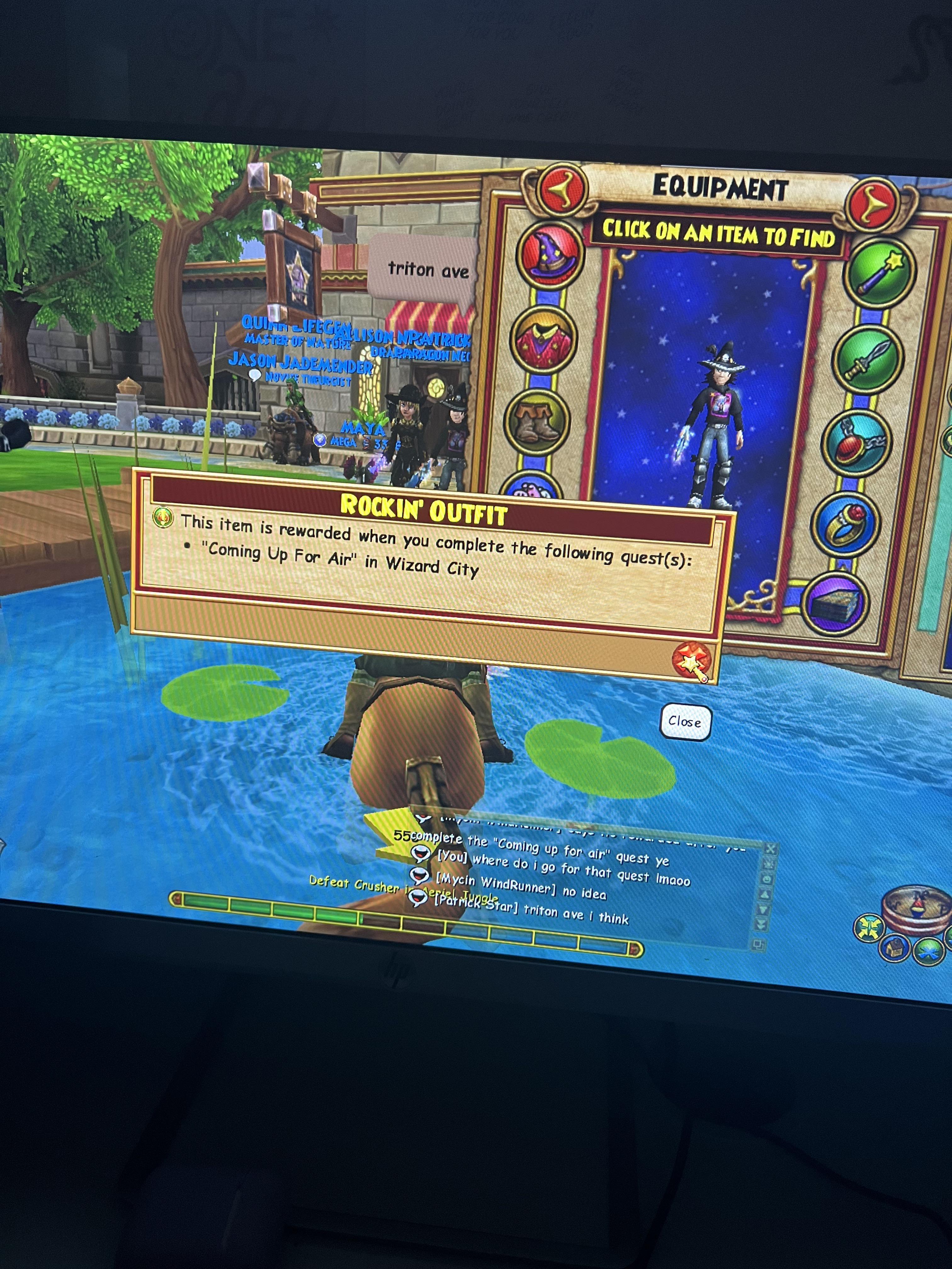 Does anyone know where to go for this quest? r/Wizard101