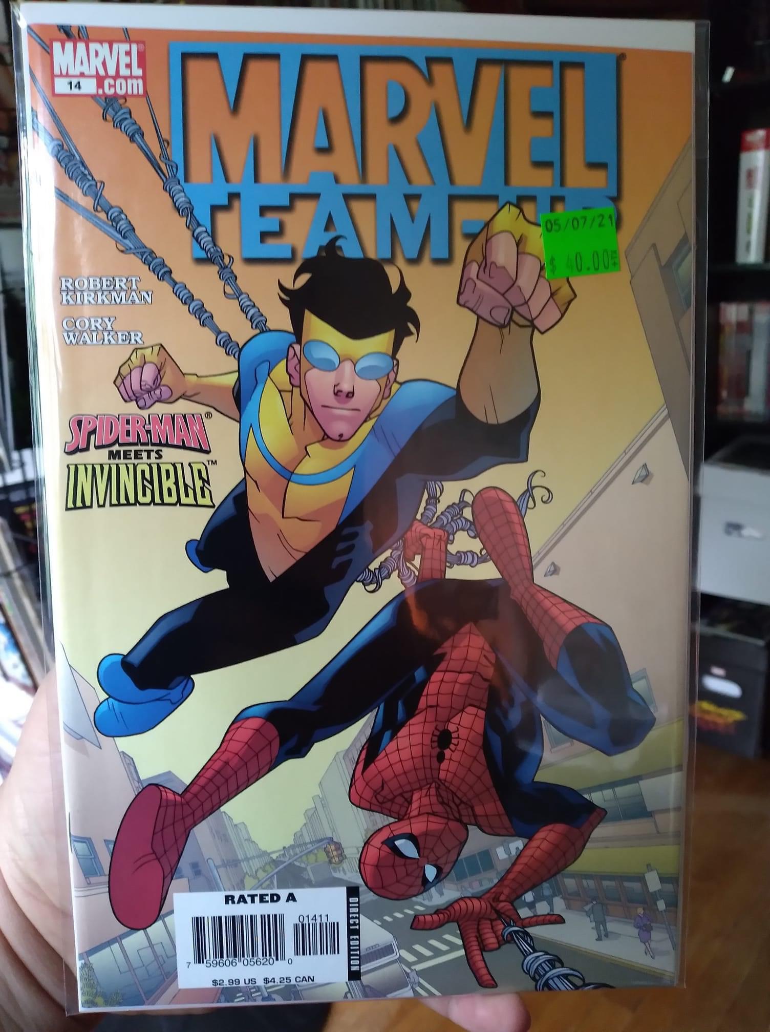 TIL The invincible/spiderman crossover is actually real Invincible