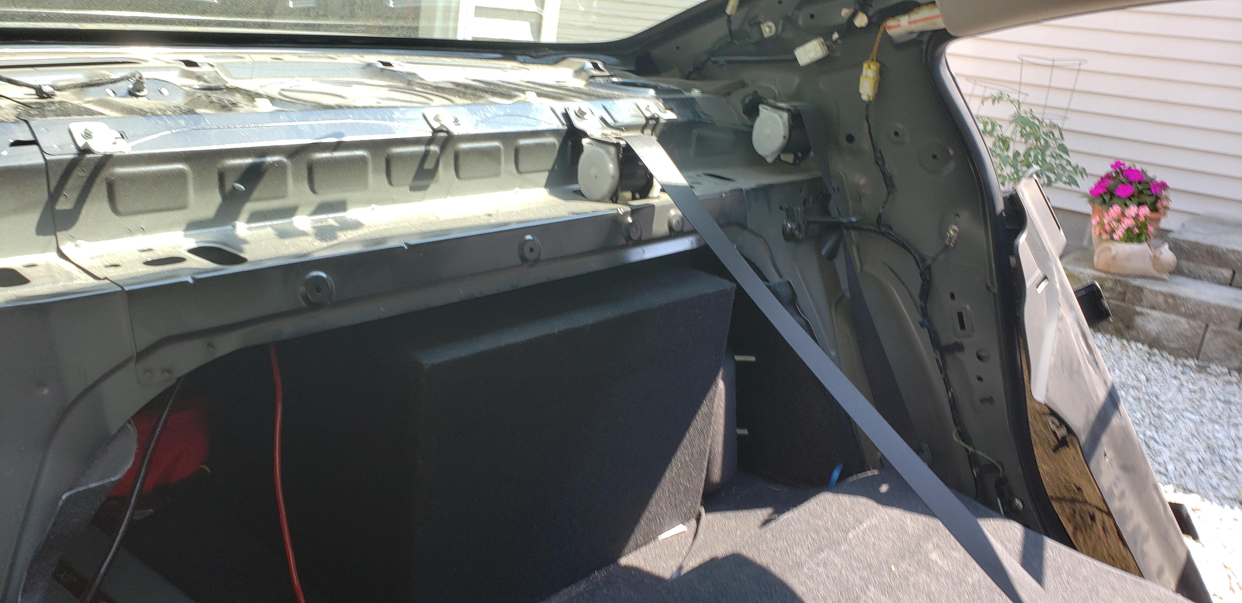 Had a fun day removing my rear deck in my '11 r/mazda3