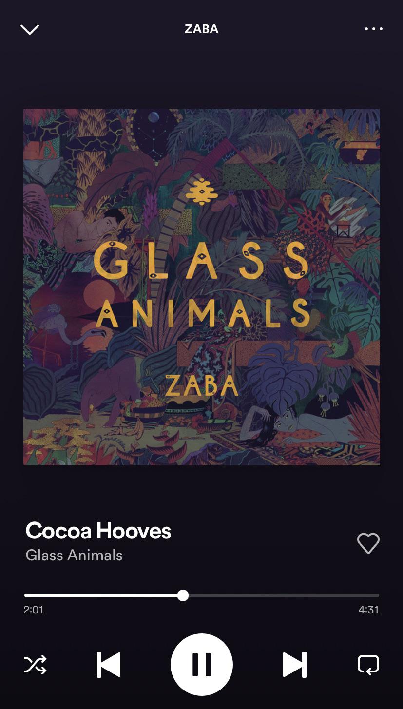 Hot take Cocoa hooves is the best song glass animals has ever made r