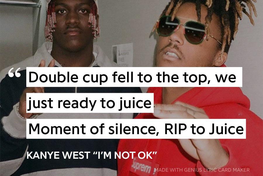 Lil Yachty paying respects to Juice on Donda r/JuiceWRLD