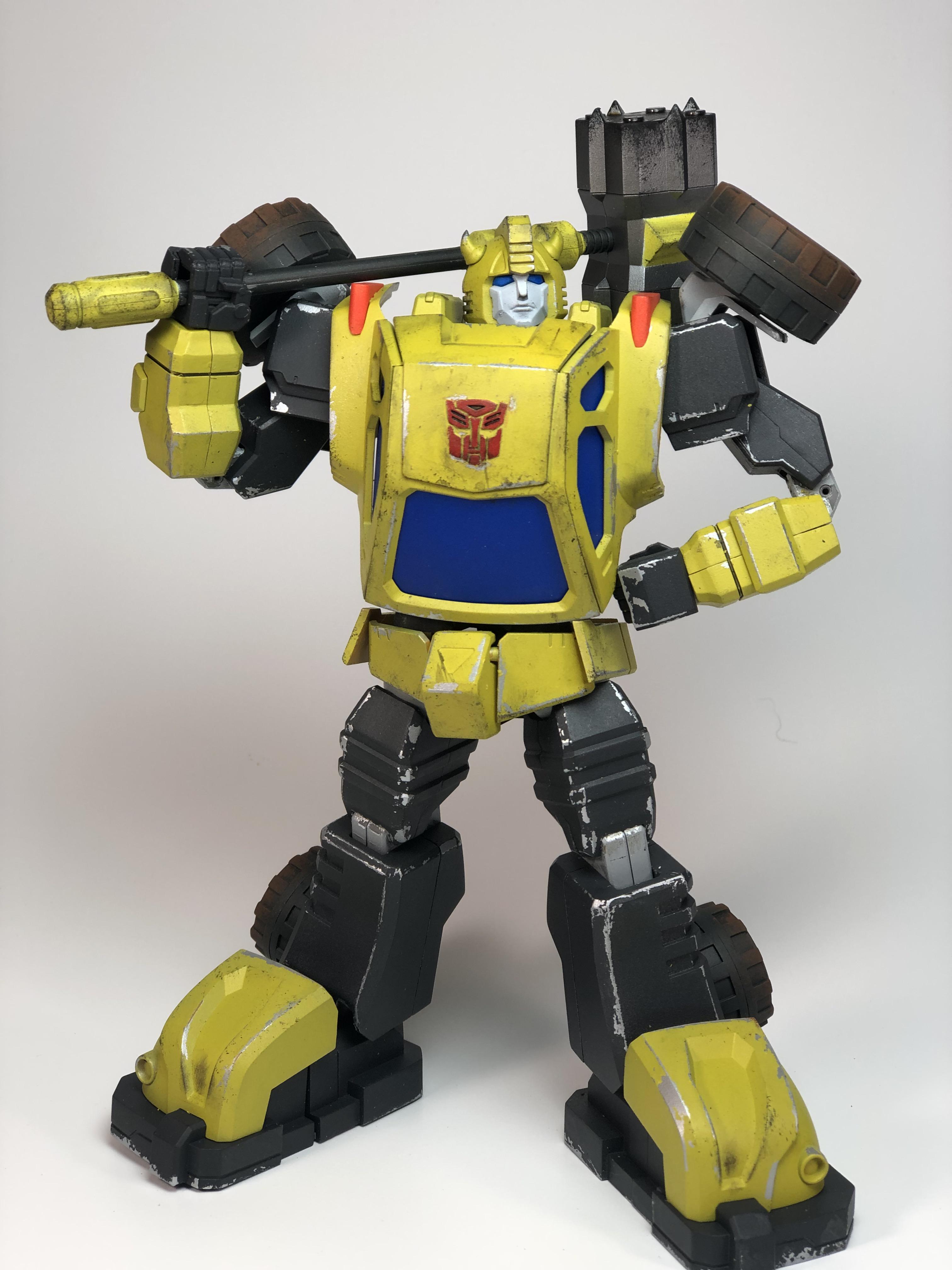 Finally Finished Bumblebee! (Flame Toys Furai Model Kit) r/Gunpla