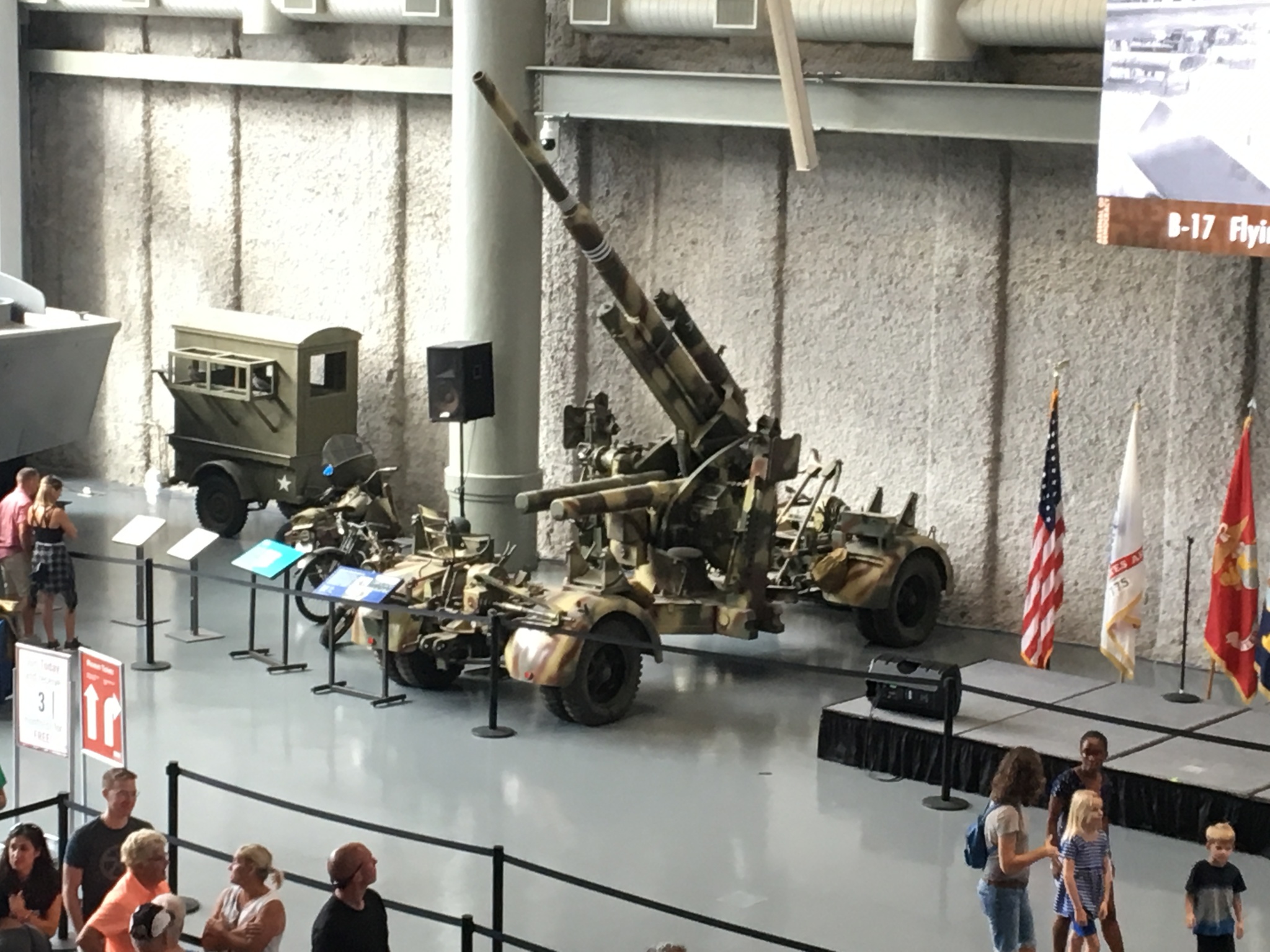 German Flak 37 88mm Dual Purpose GunNational WW2 Museum, New Orleans