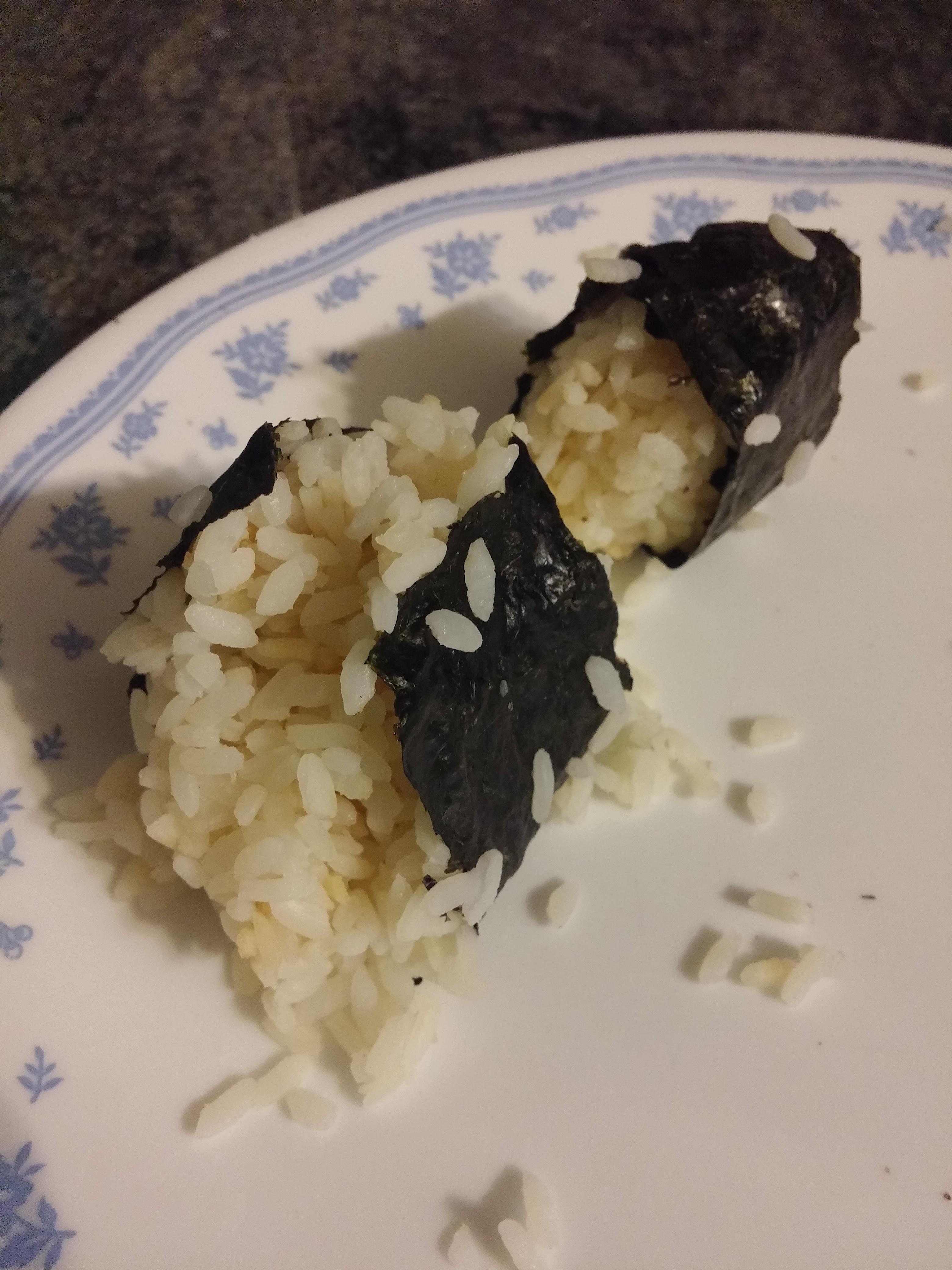 Week 2 Rice Onigiri r/52weeksofcooking