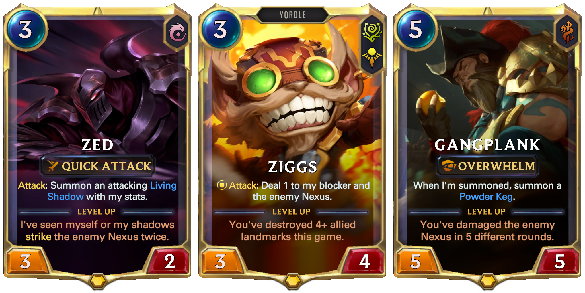 Here are the top 3 champions with the highest win rates one week from