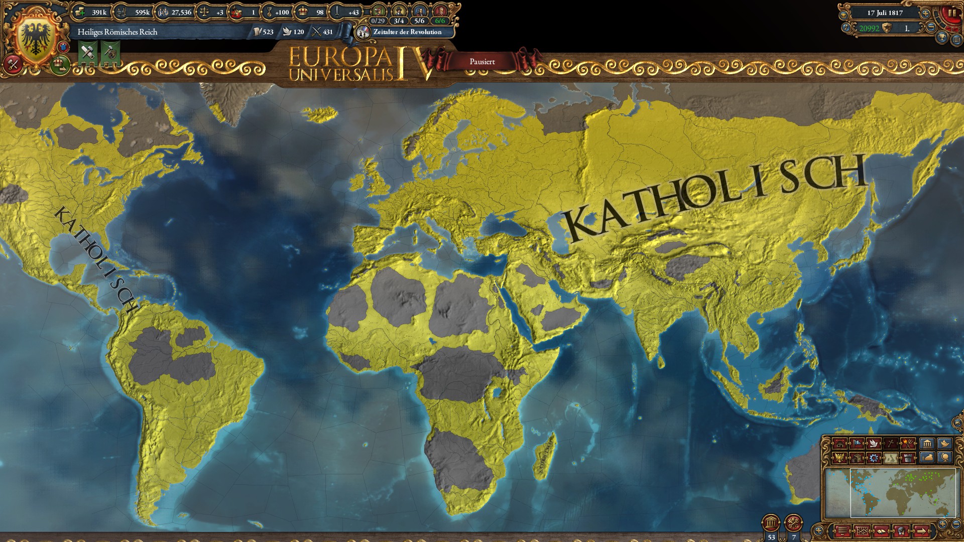 Spain > HRE 1.29 One Faith eu4