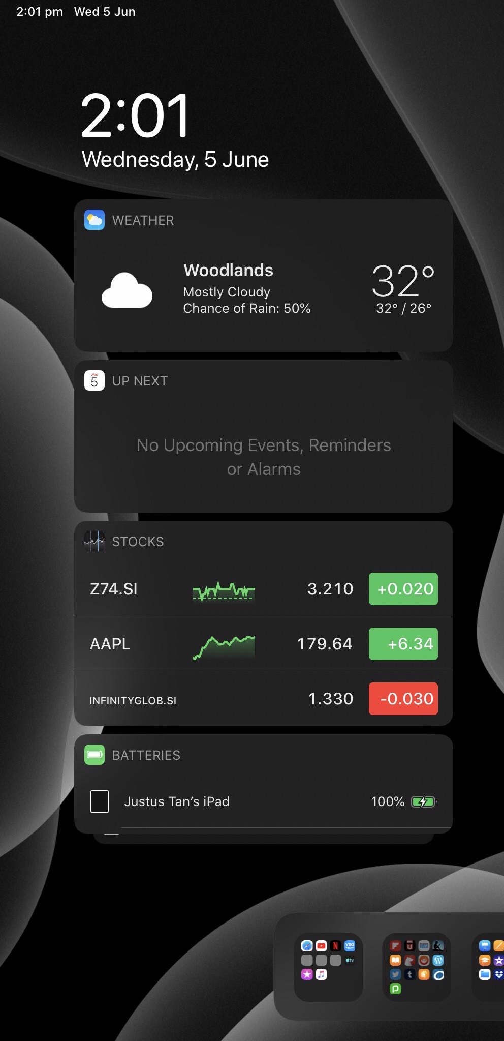 [Request] A tweak to put the stock iOS widgets on your home screen like IPadOS. r/jailbreak