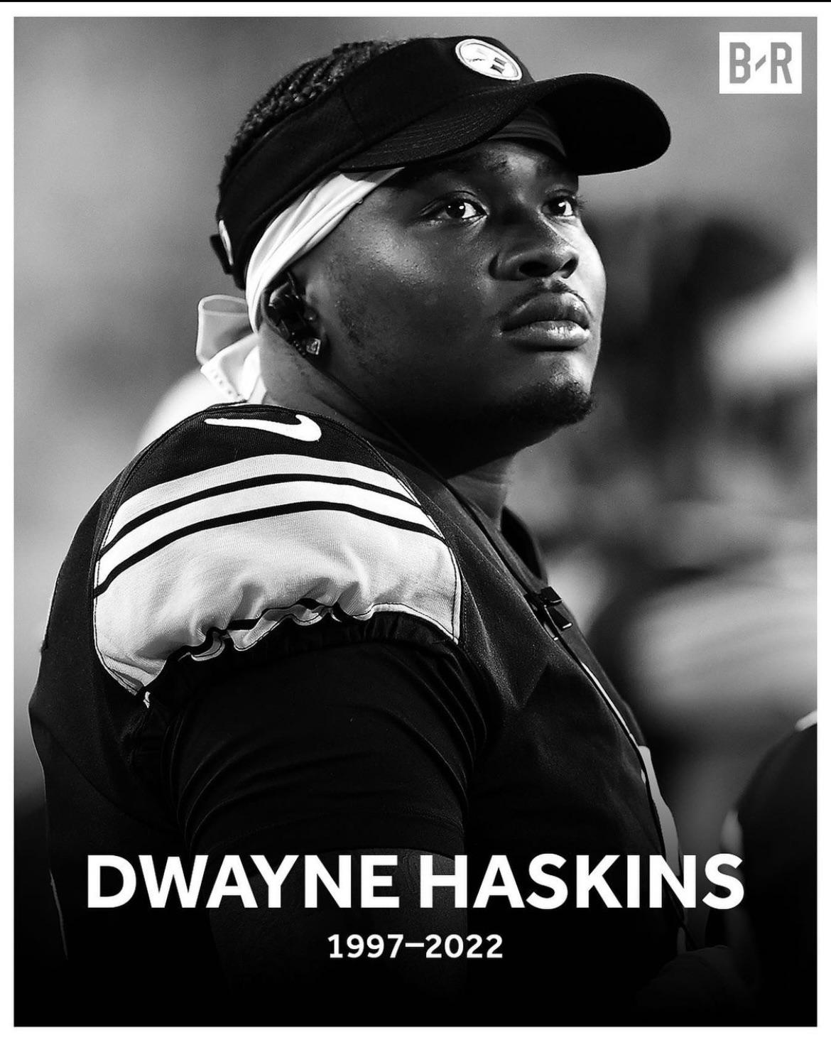 Damn….. RIP Dwayne Haskins Jr