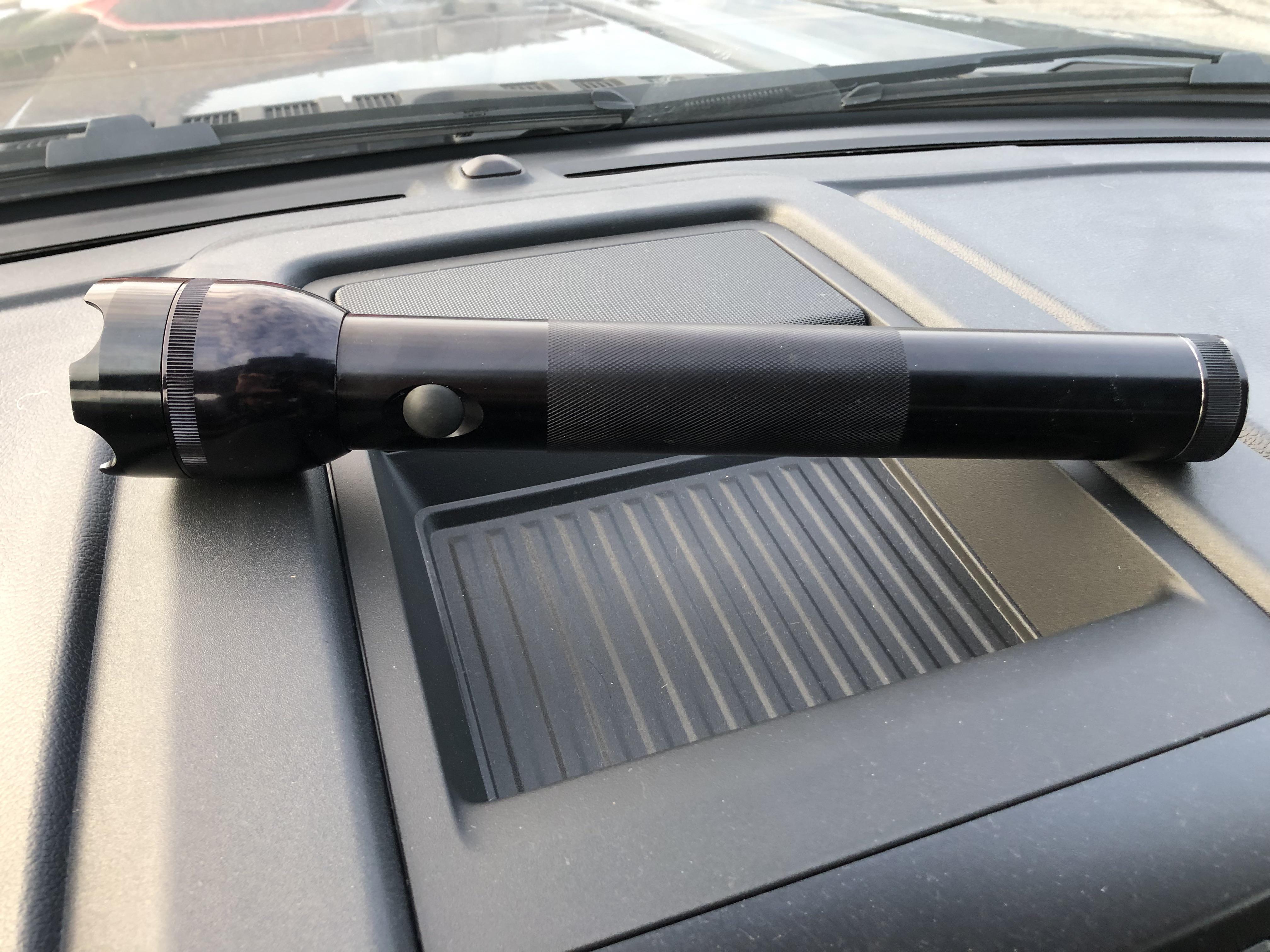 Truck Light 3D Maglite led with Litt industries strike bezel and bust a