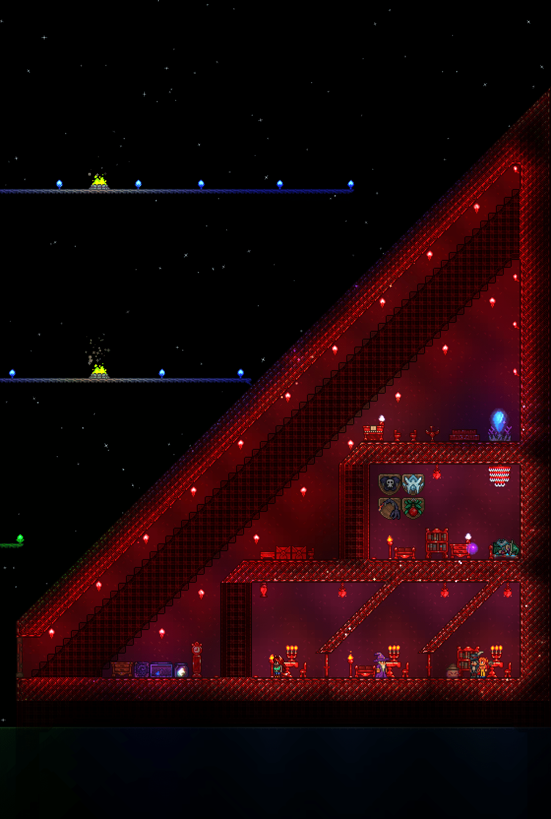 Mystic Square themed house in Terraria! r/touhou