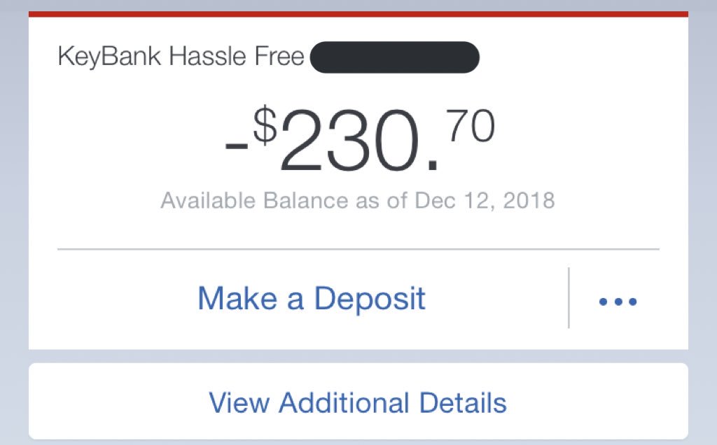 Does my negative Bank account count as credit? r/rollercoasterjerk