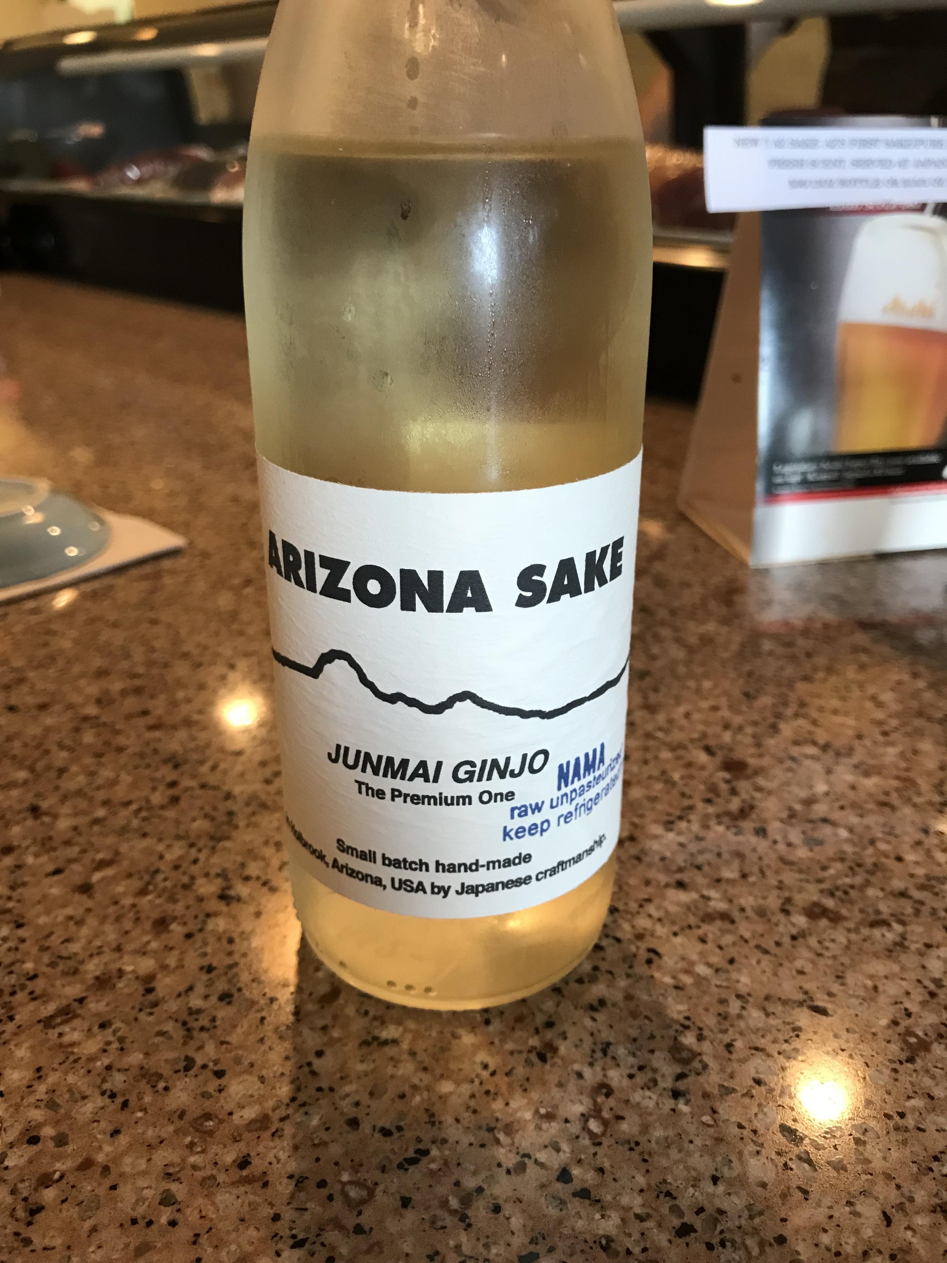 I just had a bottle of this wonderful nama sake which was brewed in