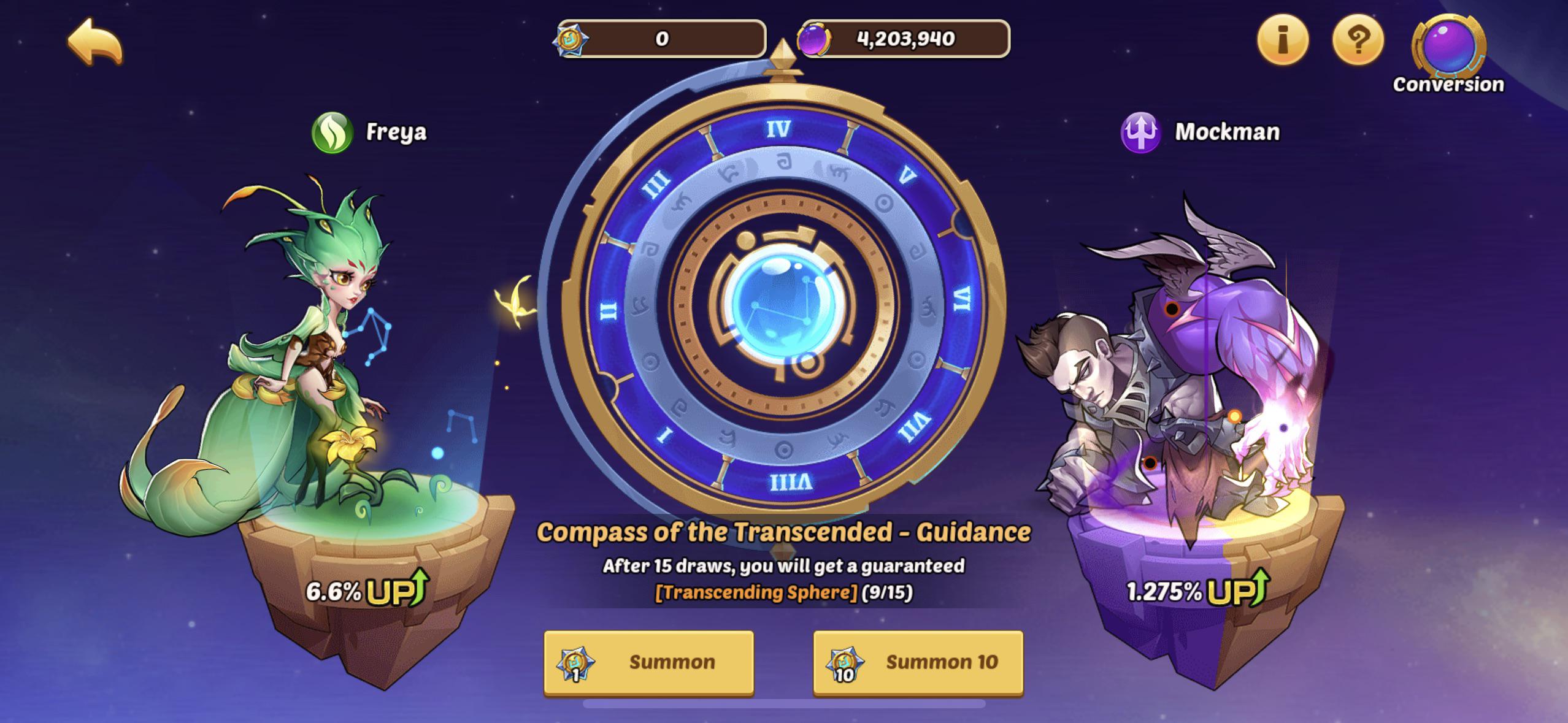 Compass of the transcended r/IdleHeroes