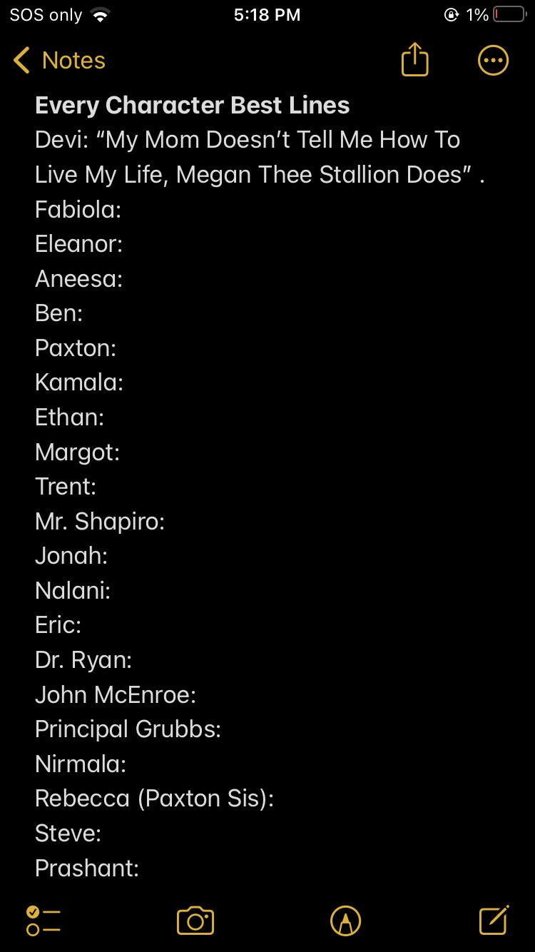 Characters Best Lines r/Neverhaveievertvshow