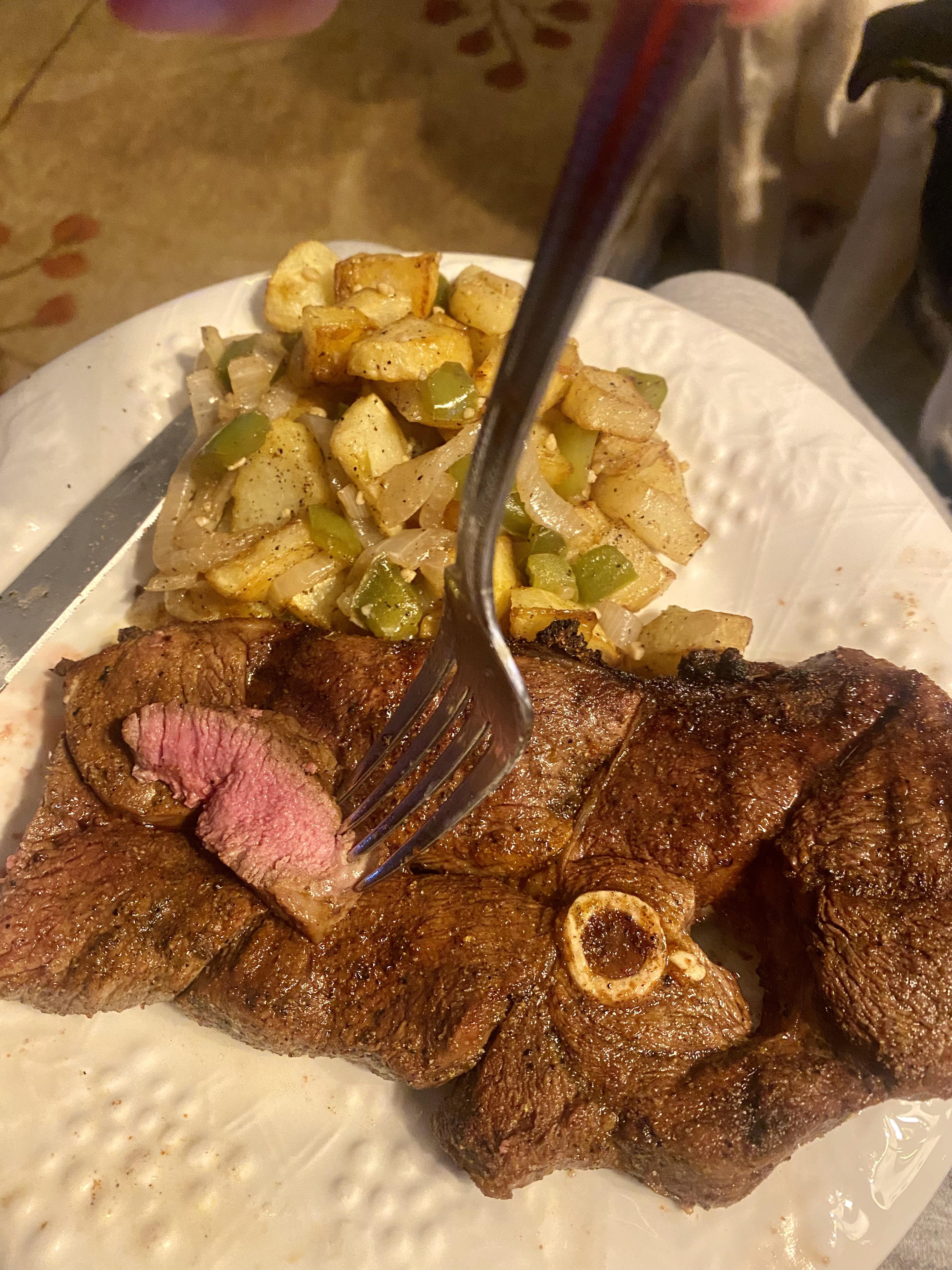 How about some venison round steak? r/steak