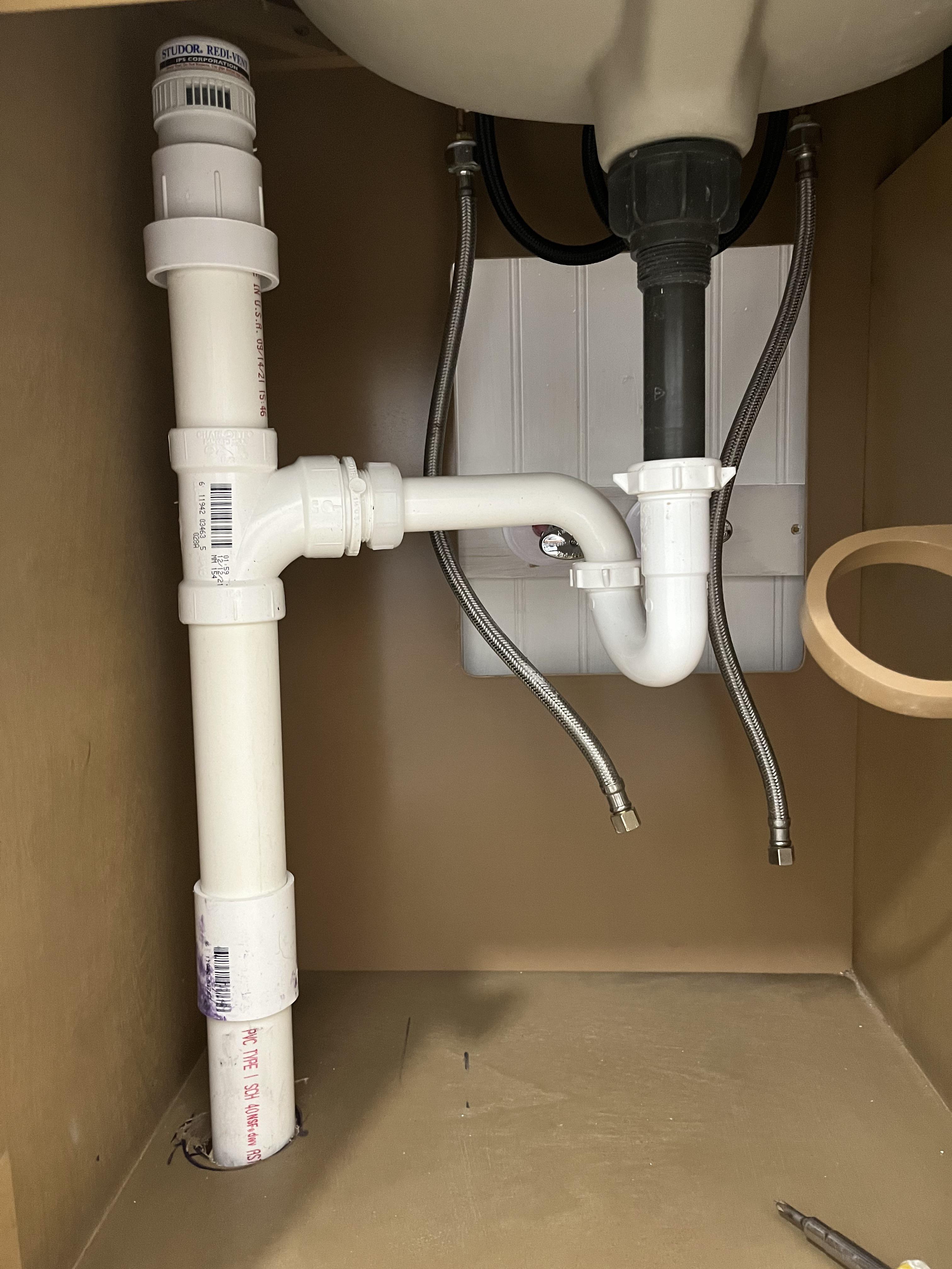 Dry Fit for Vanity Is this acceptable? r/Plumbing
