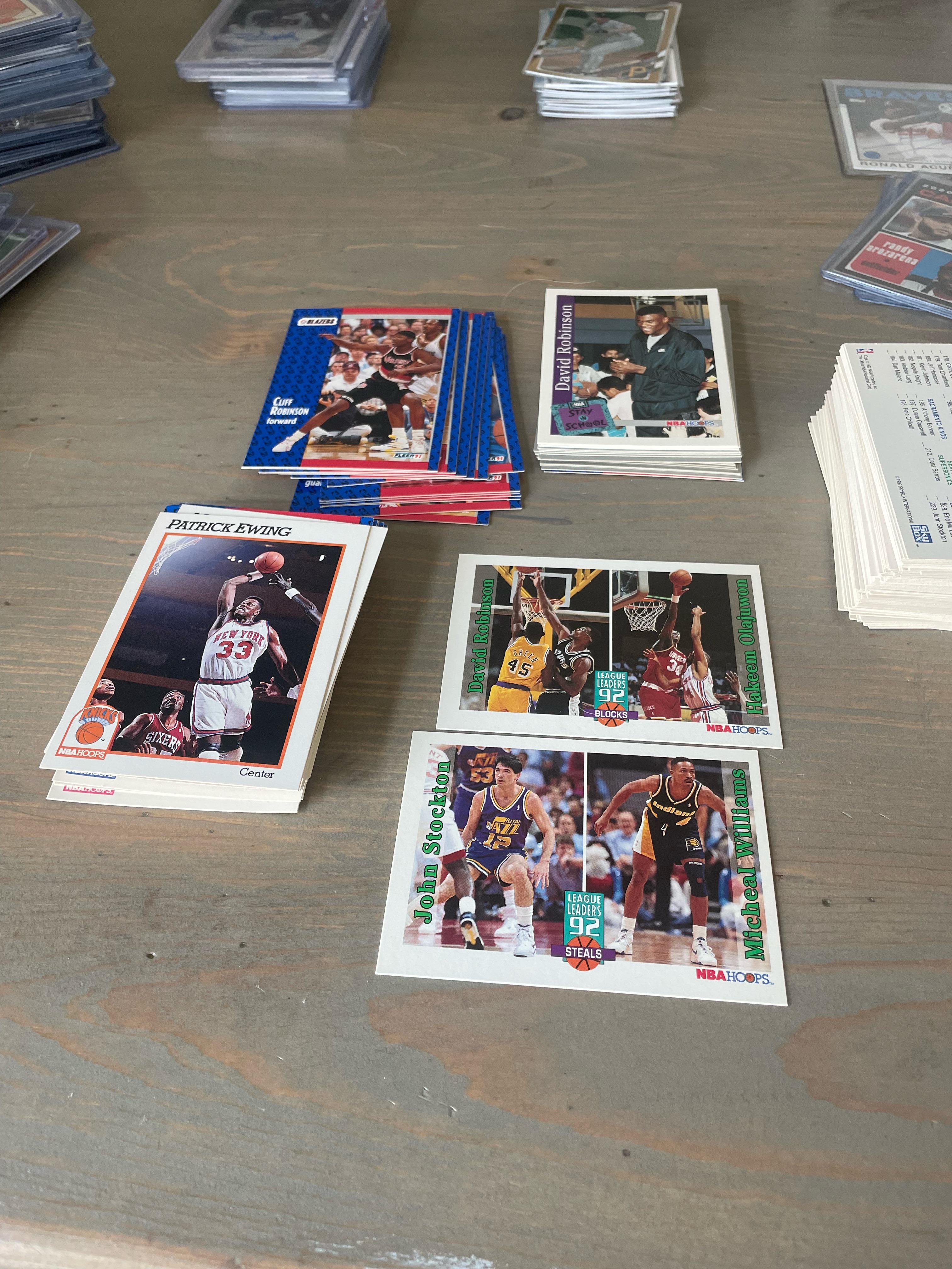 Had some hoops mixed in with my baseball card garage sale find. Are