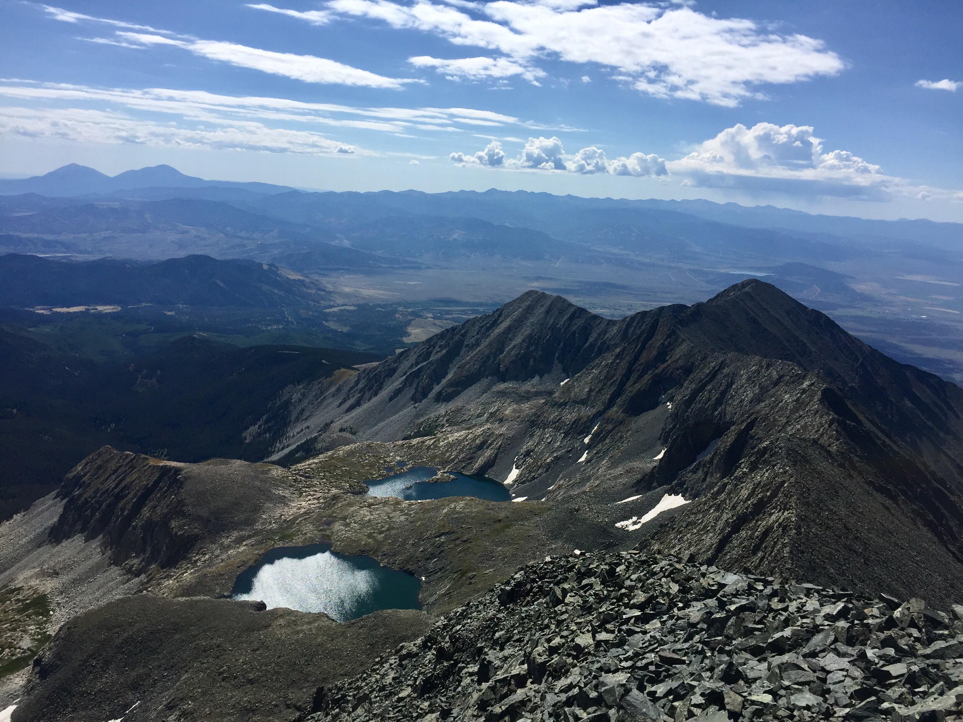 View from Blanca Peak, the 4th highest in CO r/Colorado
