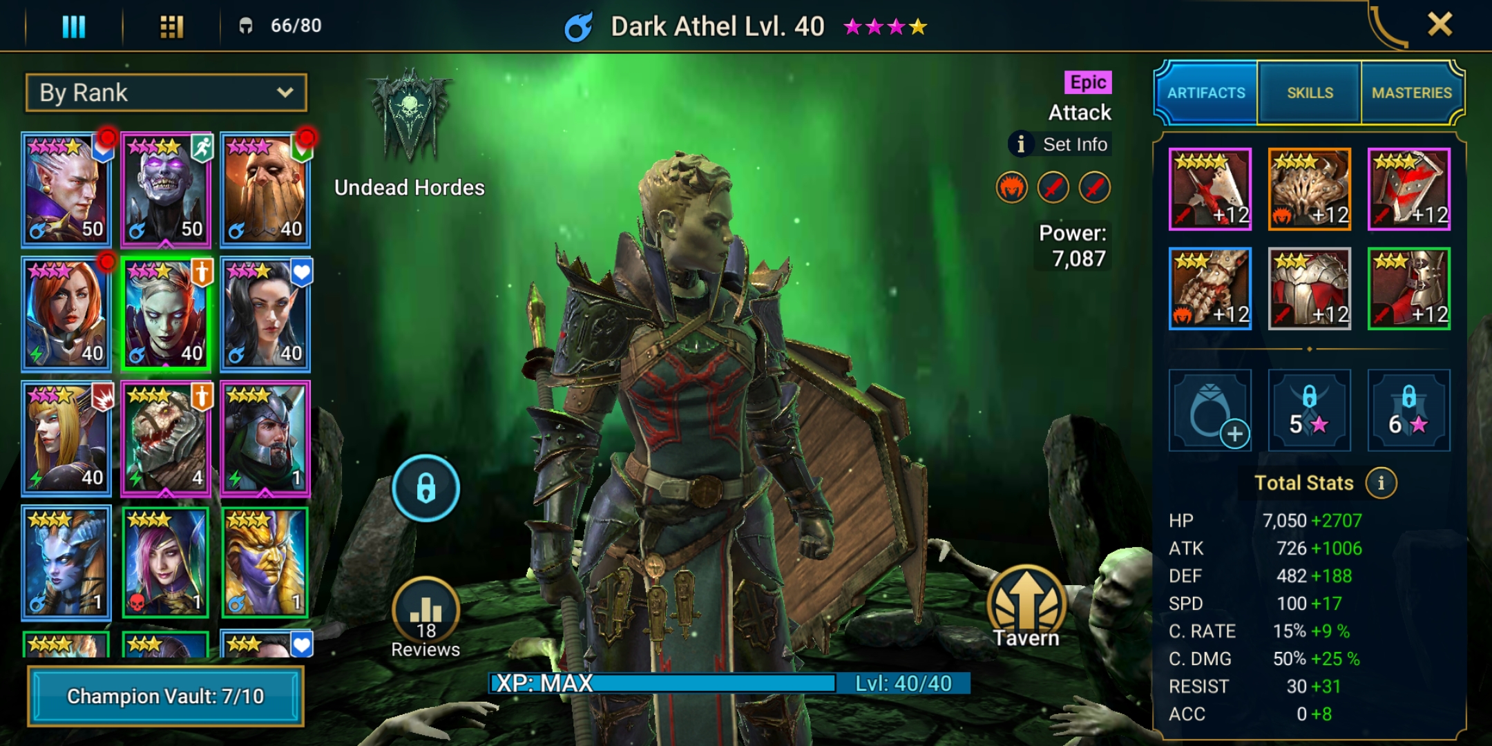 Dark Athel Build? Ideas? r/RaidShadowLegends