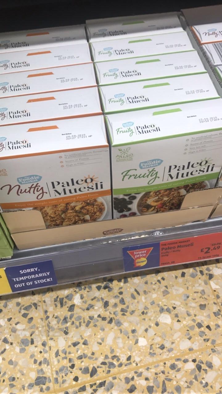 Paleo muesli from Aldi! Only 15g NC per 100g! r/ketouk