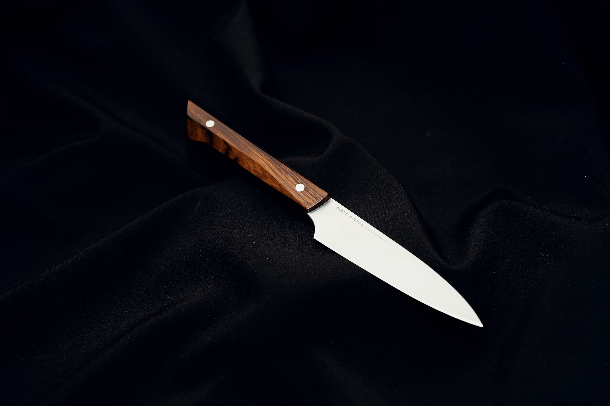 Paring knife with Ironwood Handle. r/knifemaking