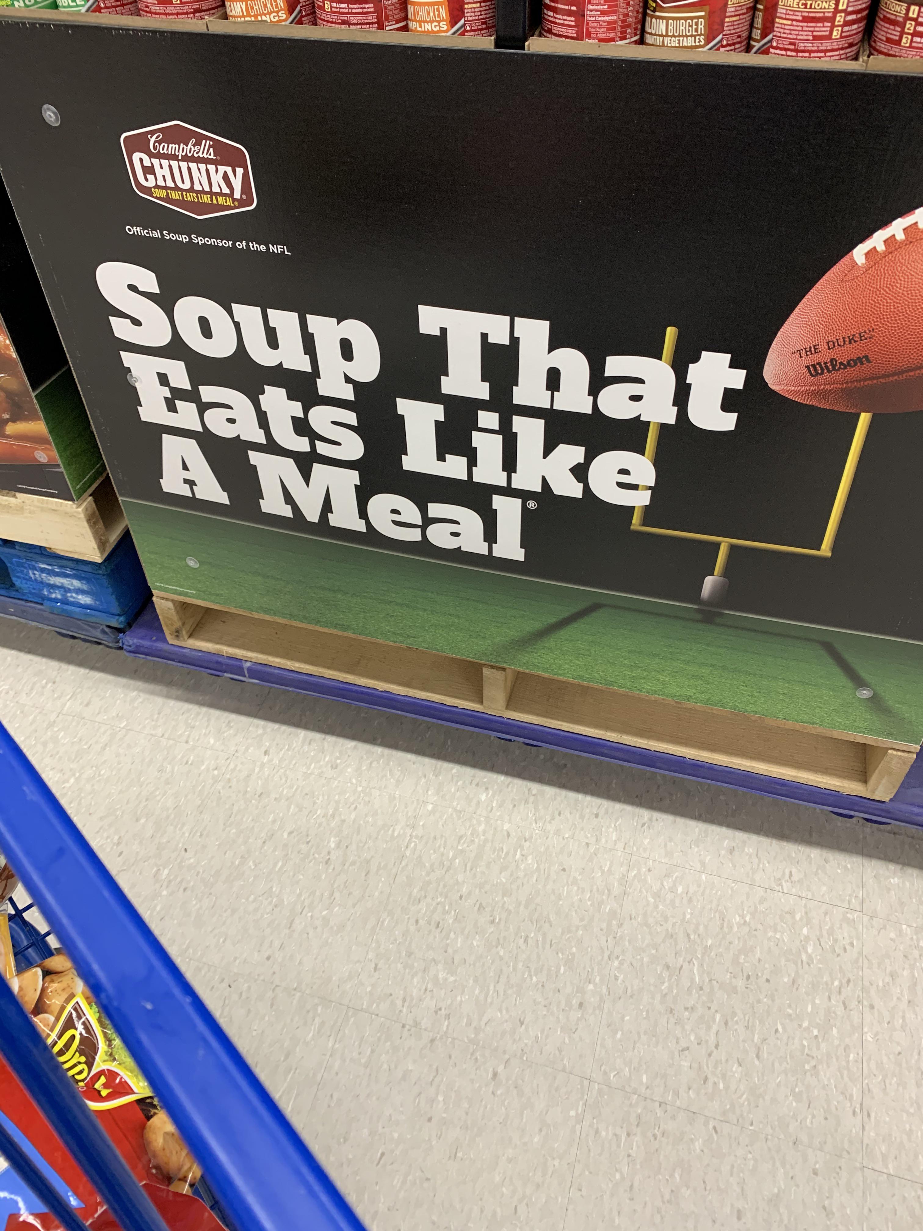 Soup is not a meal! r/seinfeld