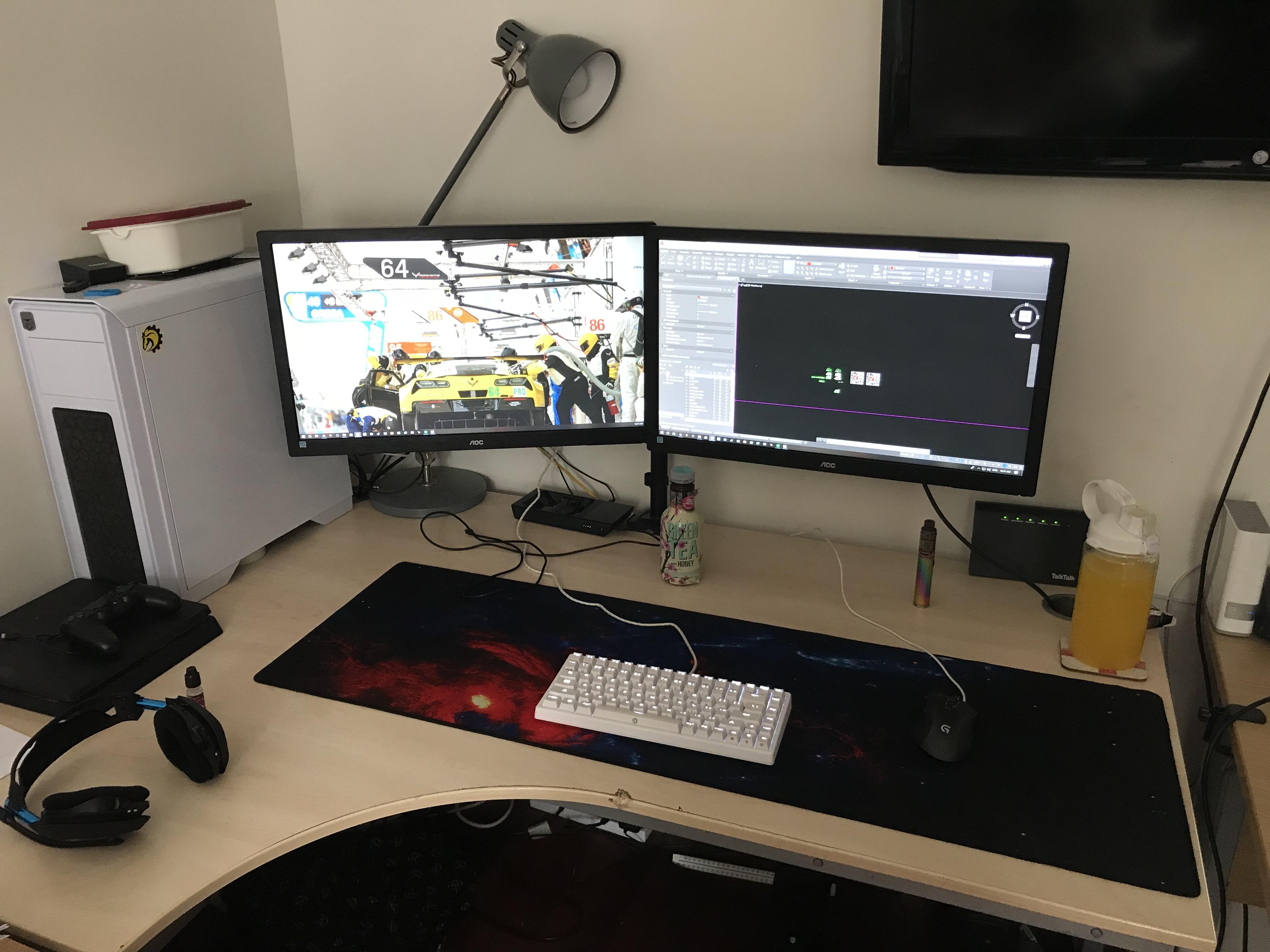 Workstation and Gaming setup r/battlestations
