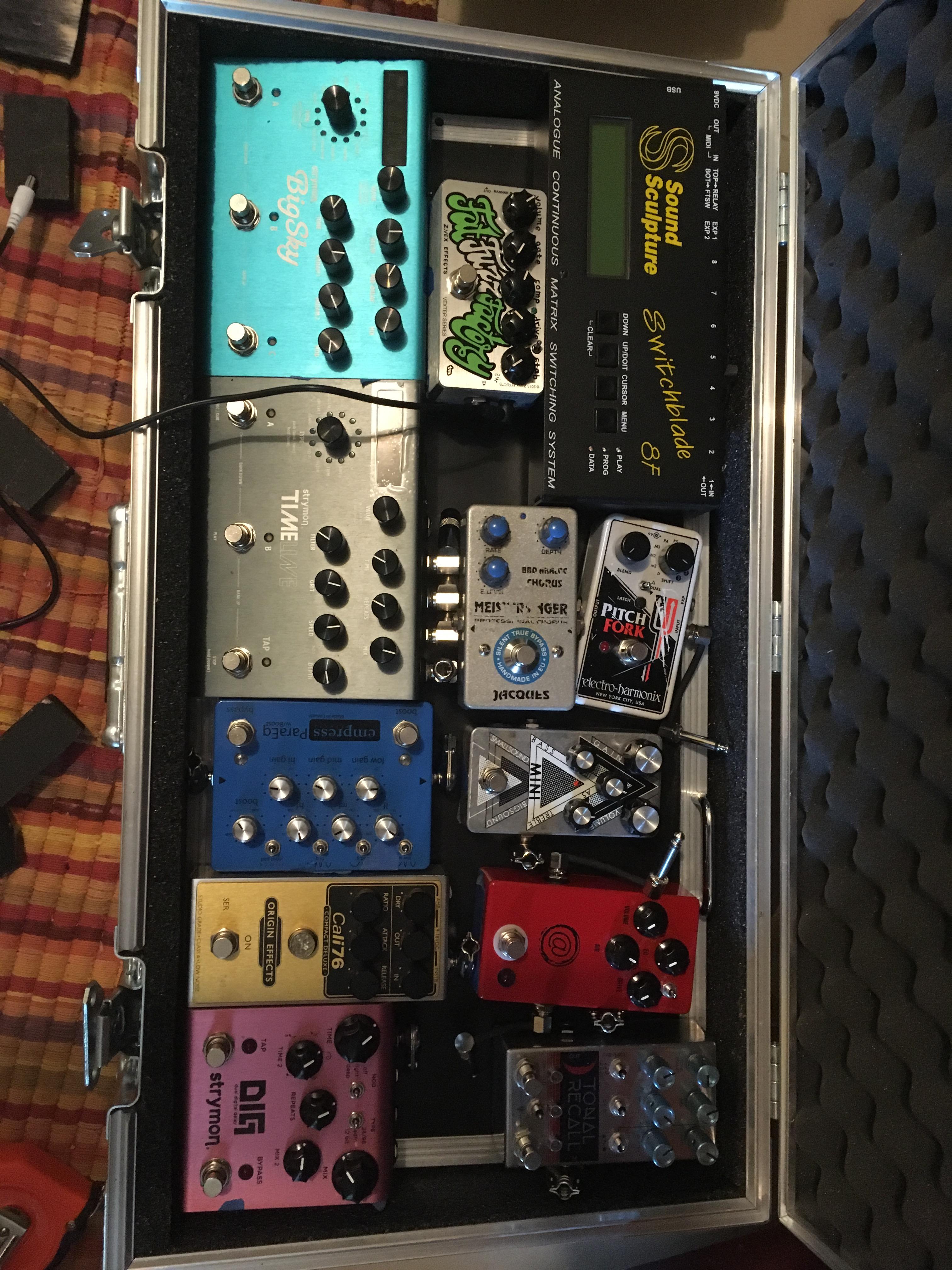 Help & suggestions for signal chain for synth/guitar pedalboard