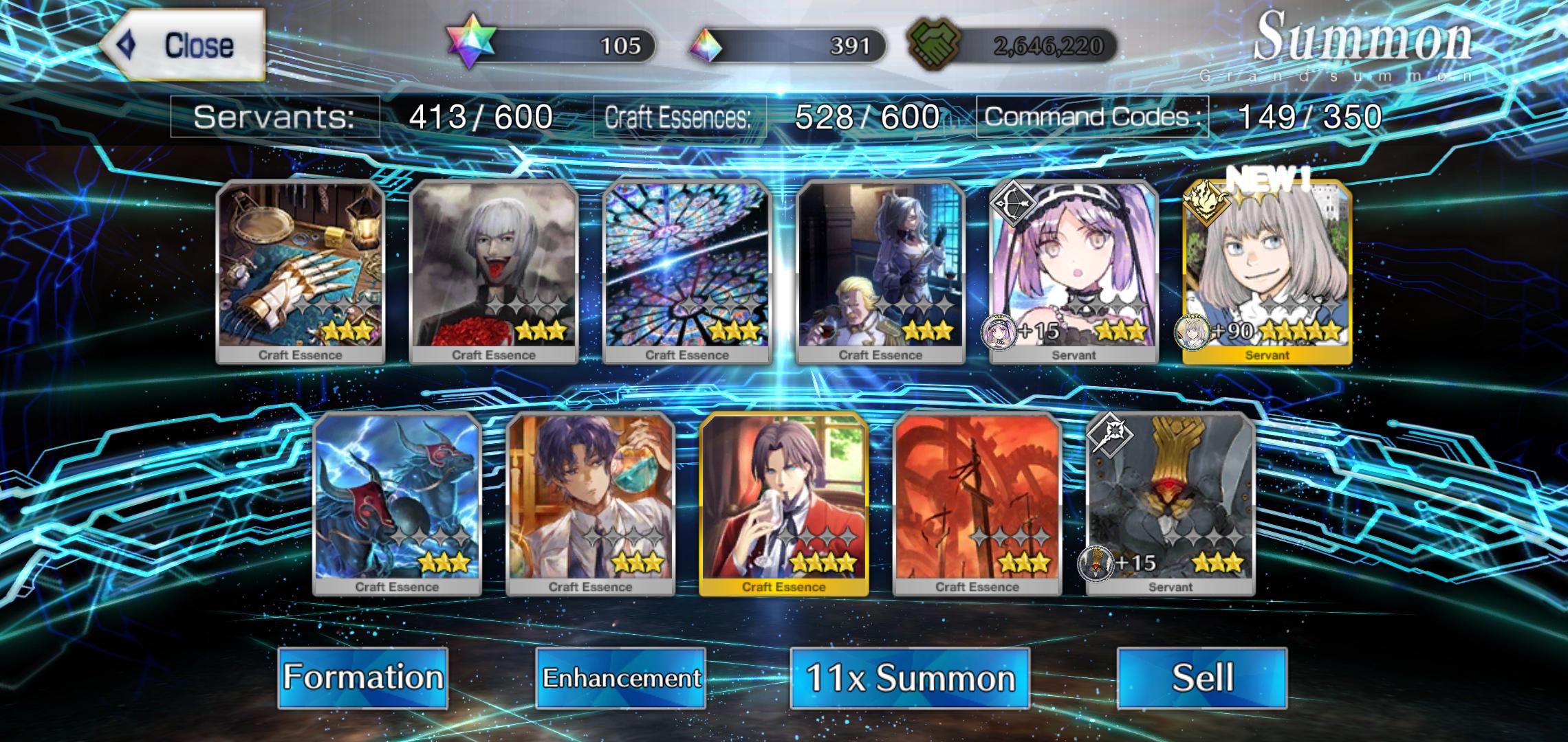Mothman decided to be nice and come in one muti now I van save for