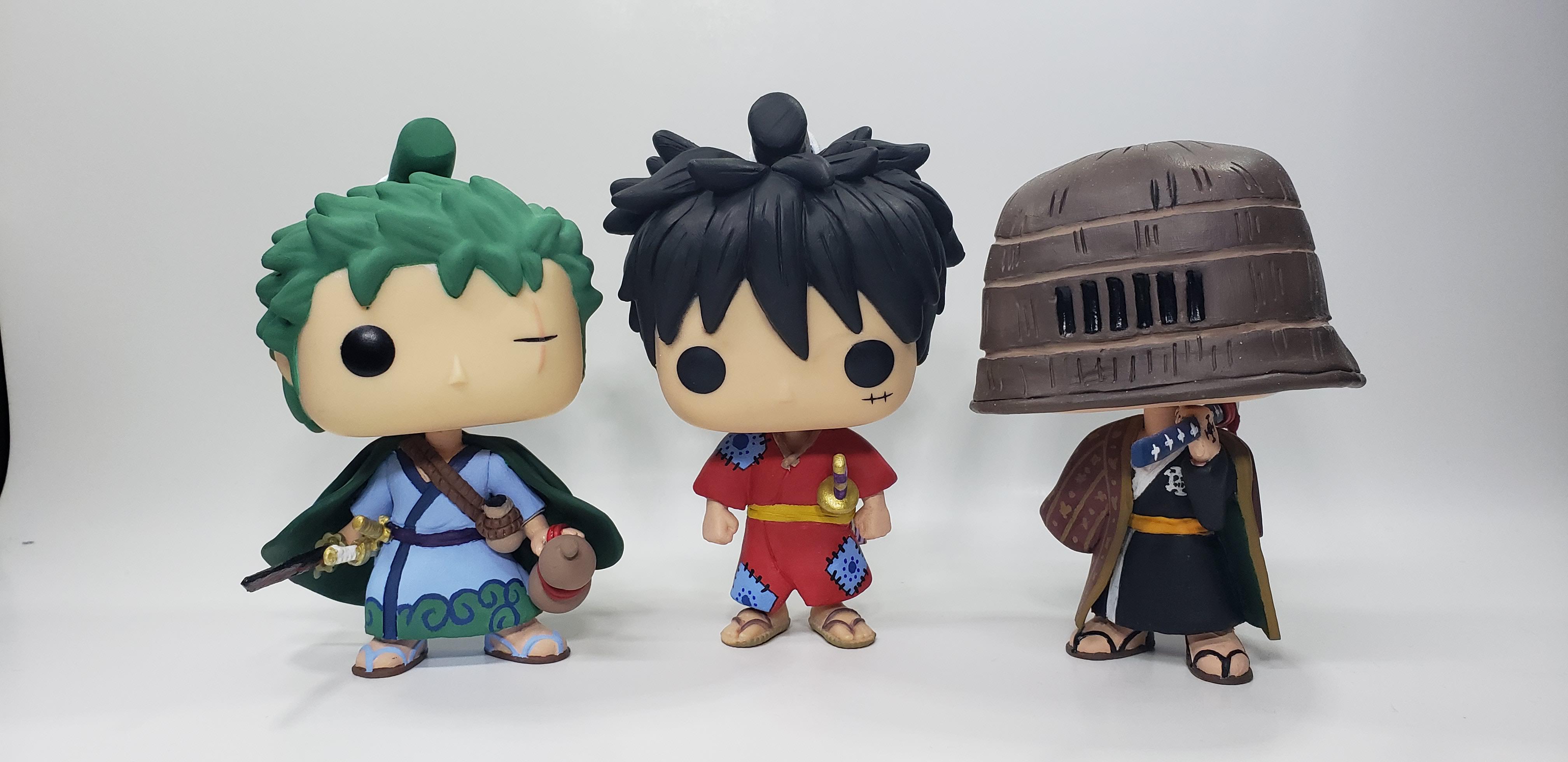 The boys in their Wano outfits OnePiece