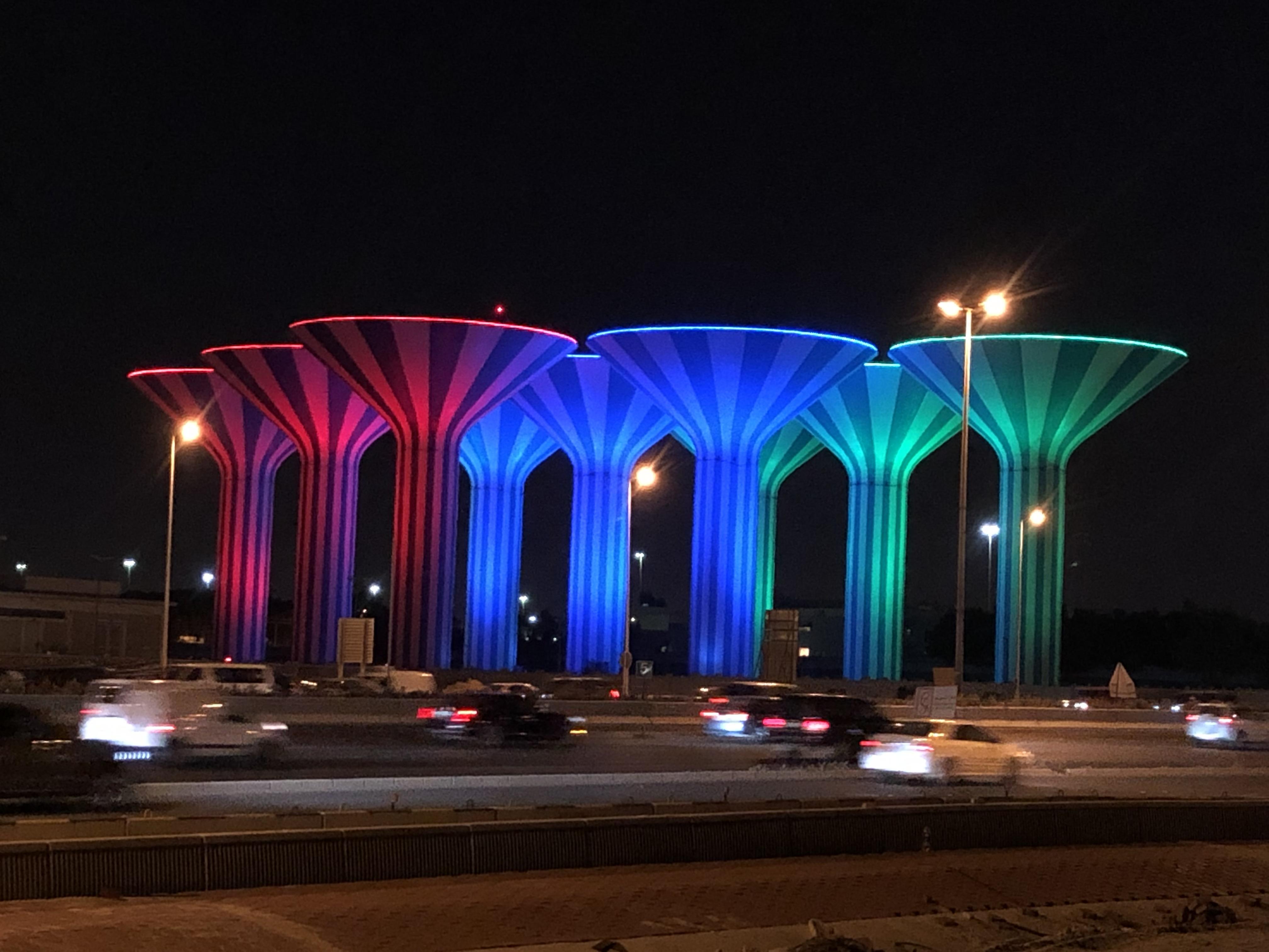 ITAP of Water tank towers in Kuwait r/Kuwait
