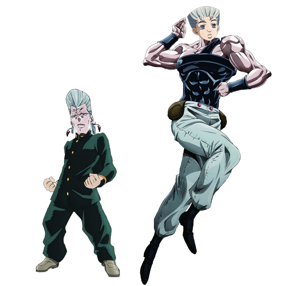 Cursed Polnareff and Koichi cursedjojo