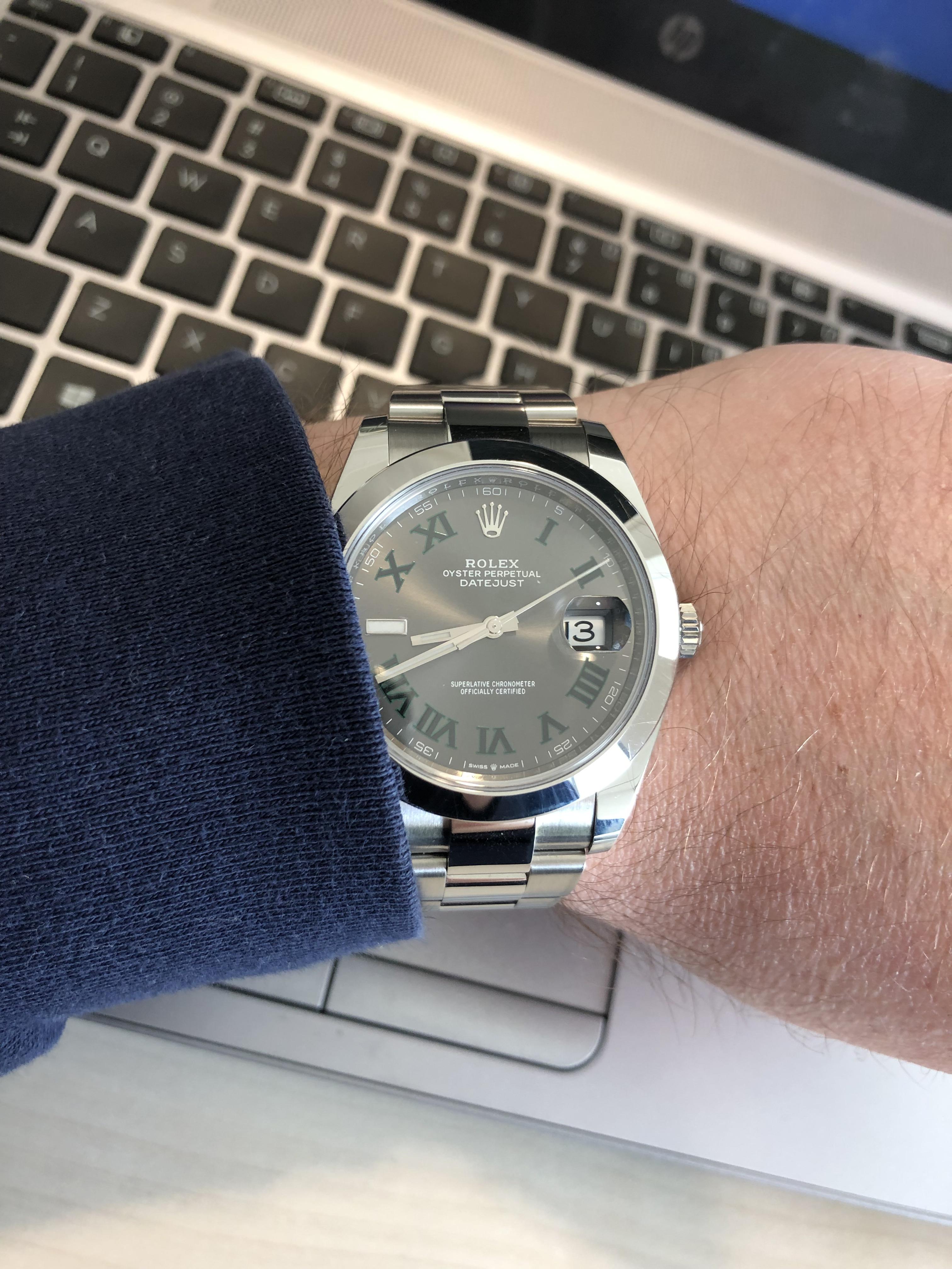 Datejust 41 monday morning work watch r/rolex
