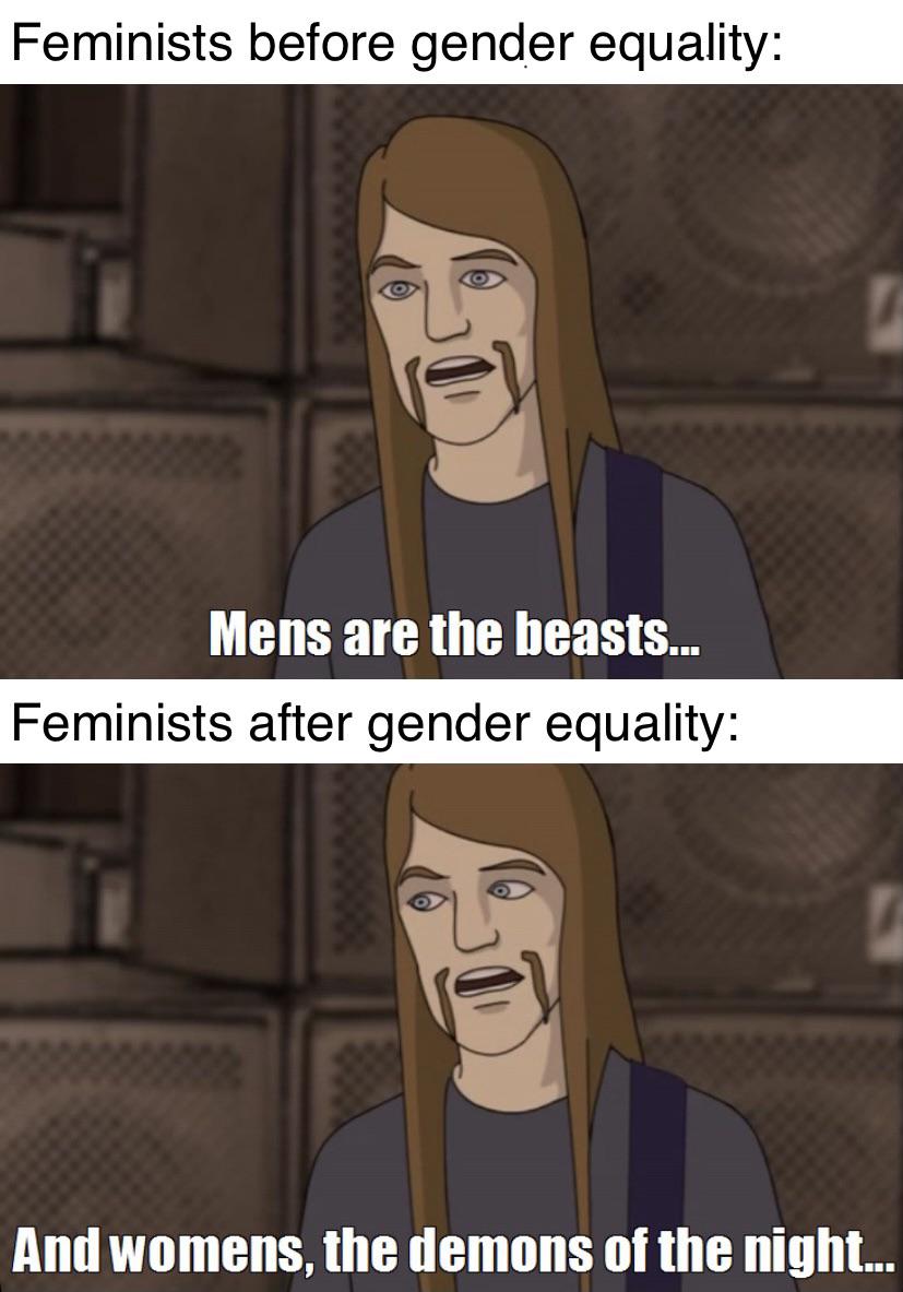 The scales of justice are balanced r/memes