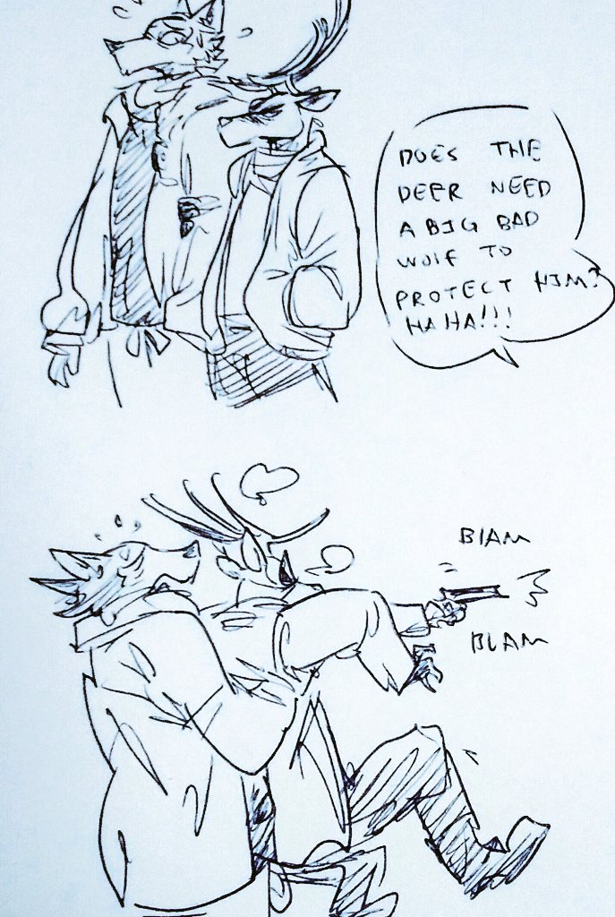 Legosi Isn T There To Protect Louis He S There To Protect Others From Louis R Beastars