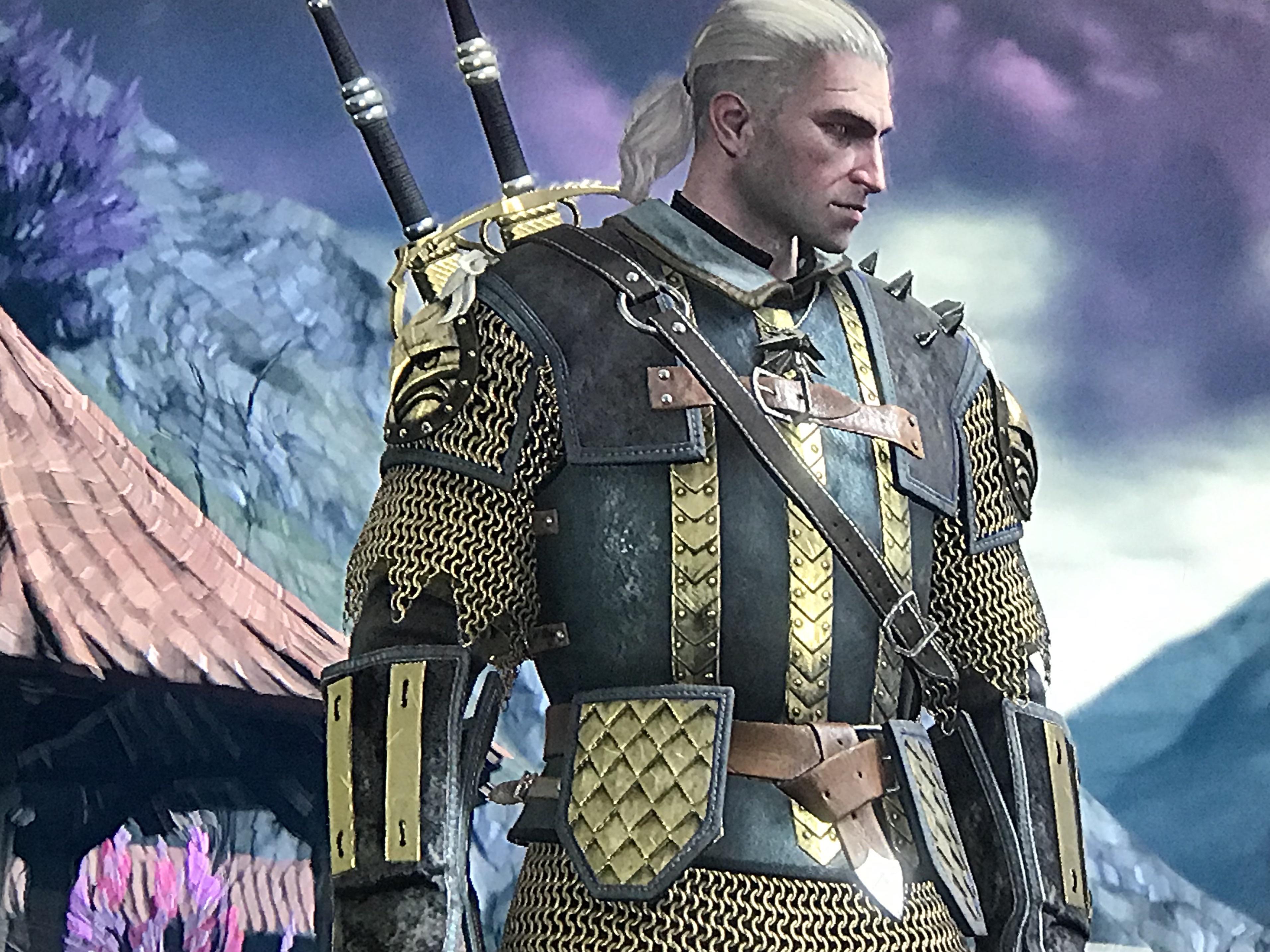 Griffin armor is objectively ugly, but in grey... Witcher3